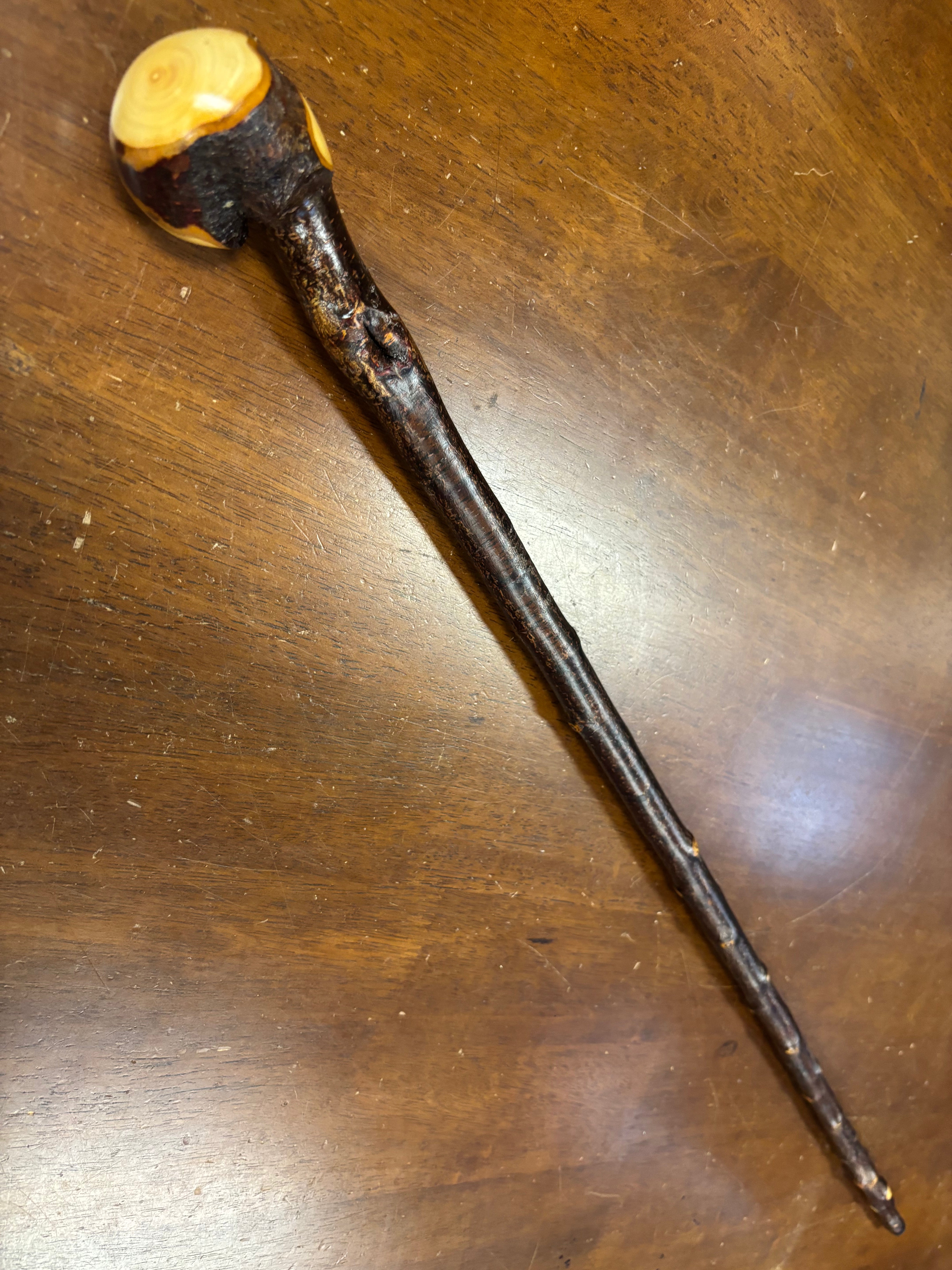 Blackthorn Walking Stick 38 1/2 inch - Handmade in Ireland