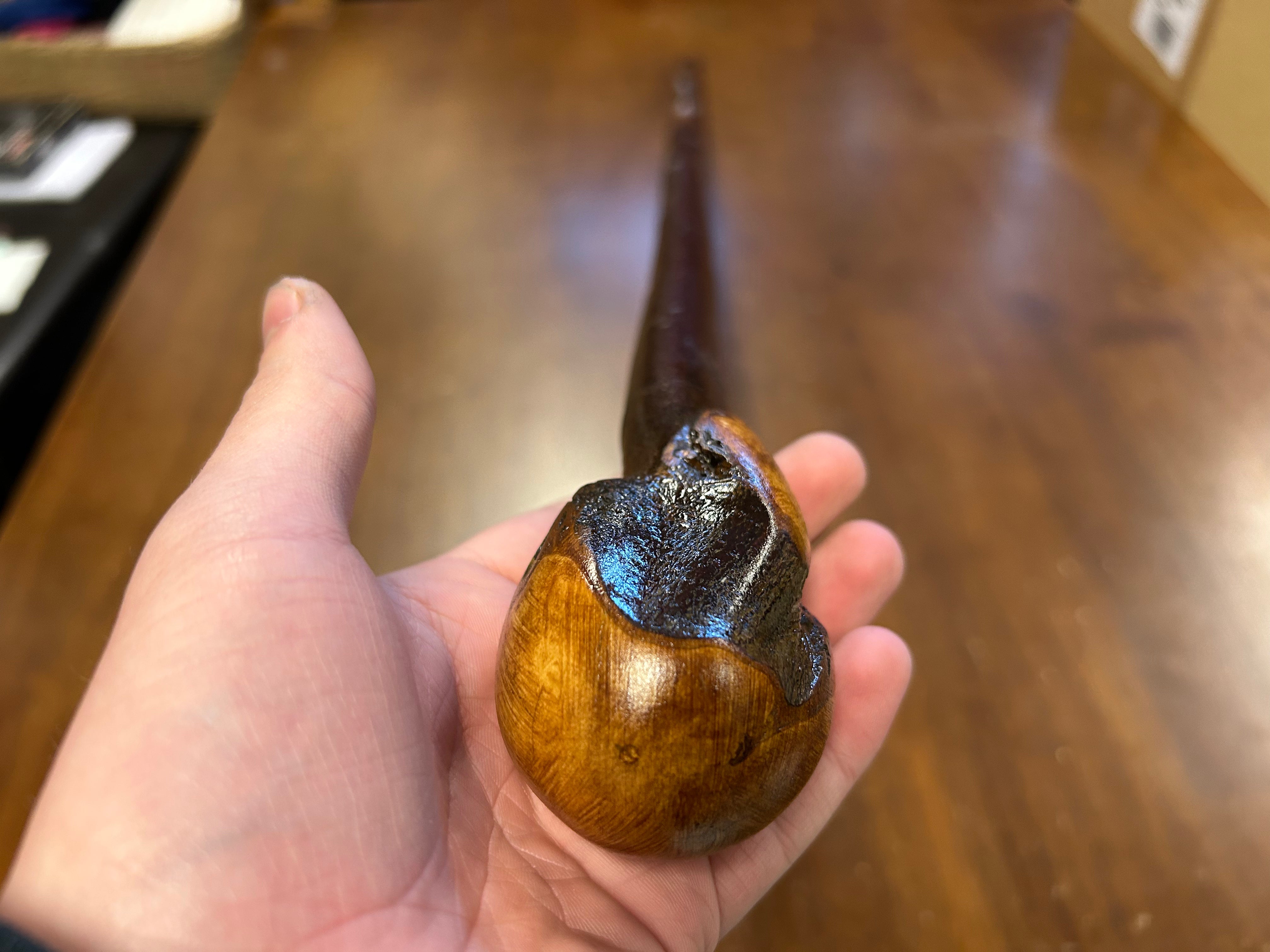 Blackthorn Walking Stick 38 3/4 inch - Handmade in Ireland