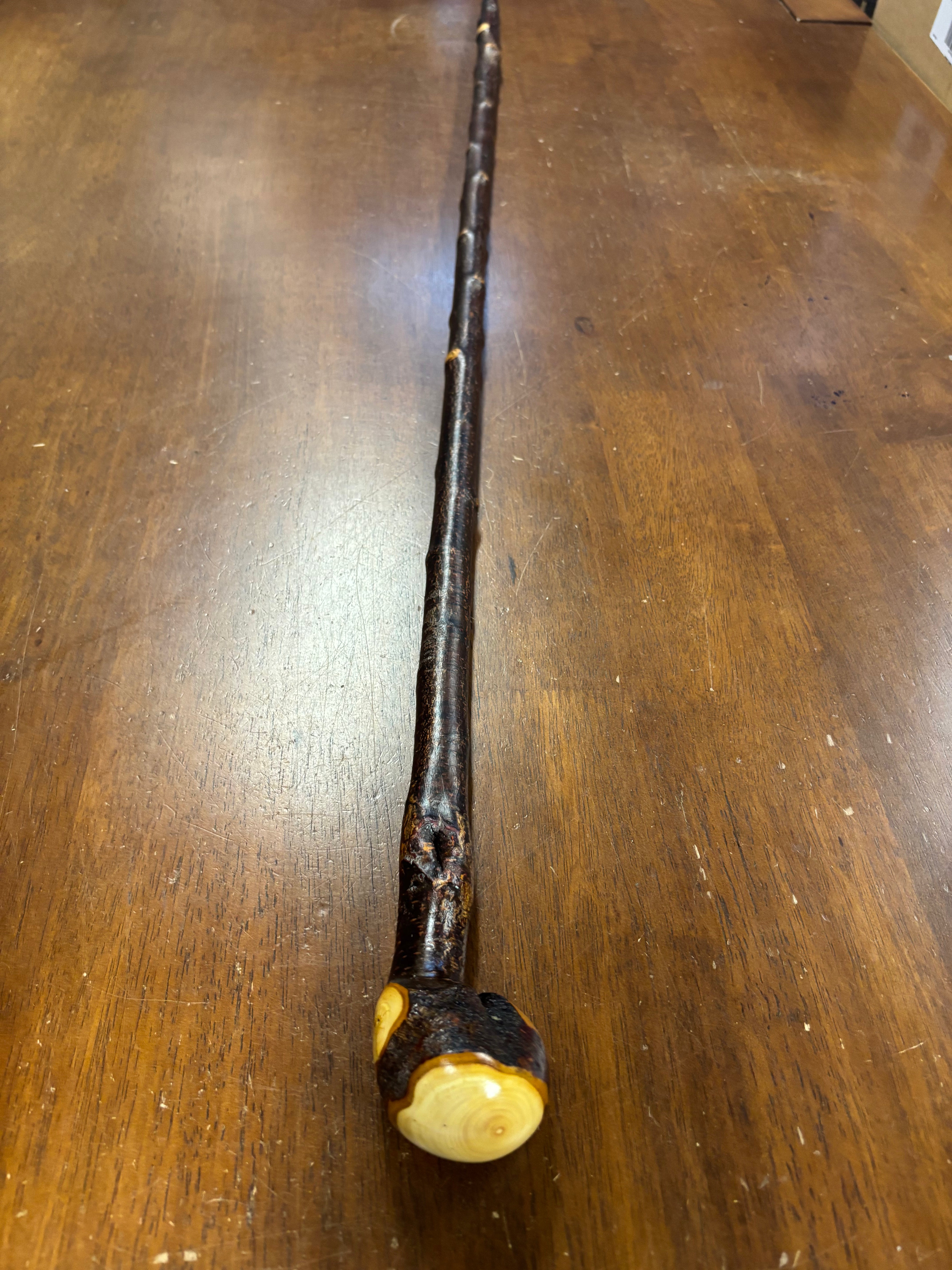 Blackthorn Walking Stick 38 1/2 inch - Handmade in Ireland