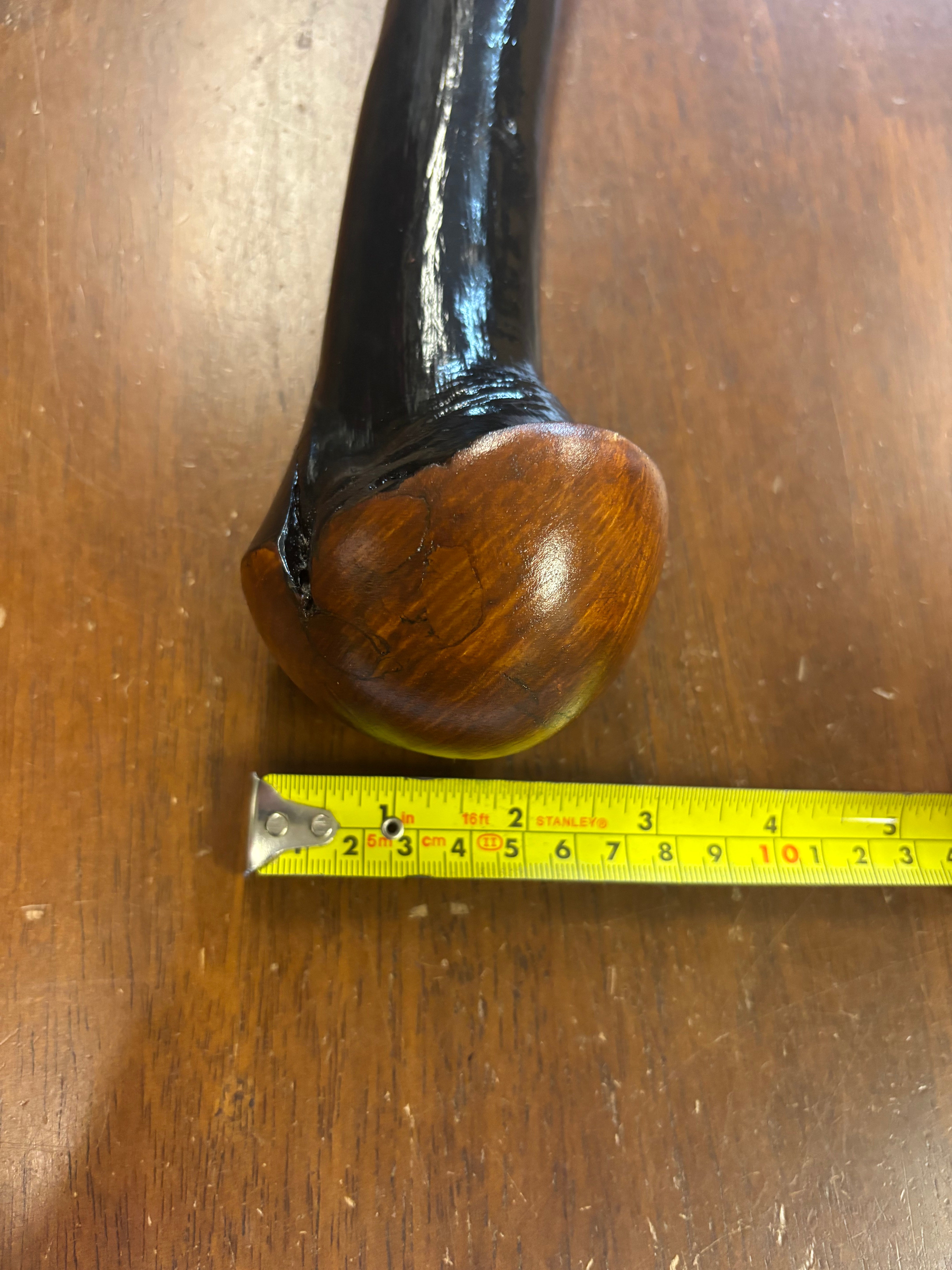 Blackthorn Walking Stick 37 3/4 inch - Handmade in Ireland