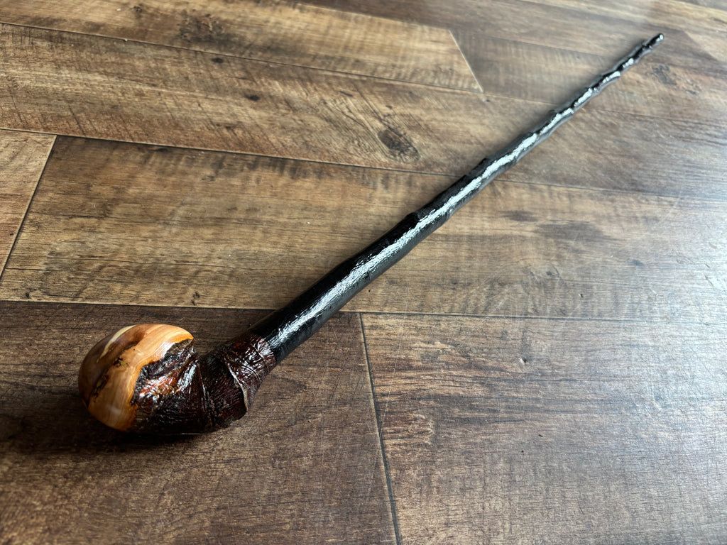 Blackthorn Walking Stick 38 1/2 inch - Handmade in Ireland