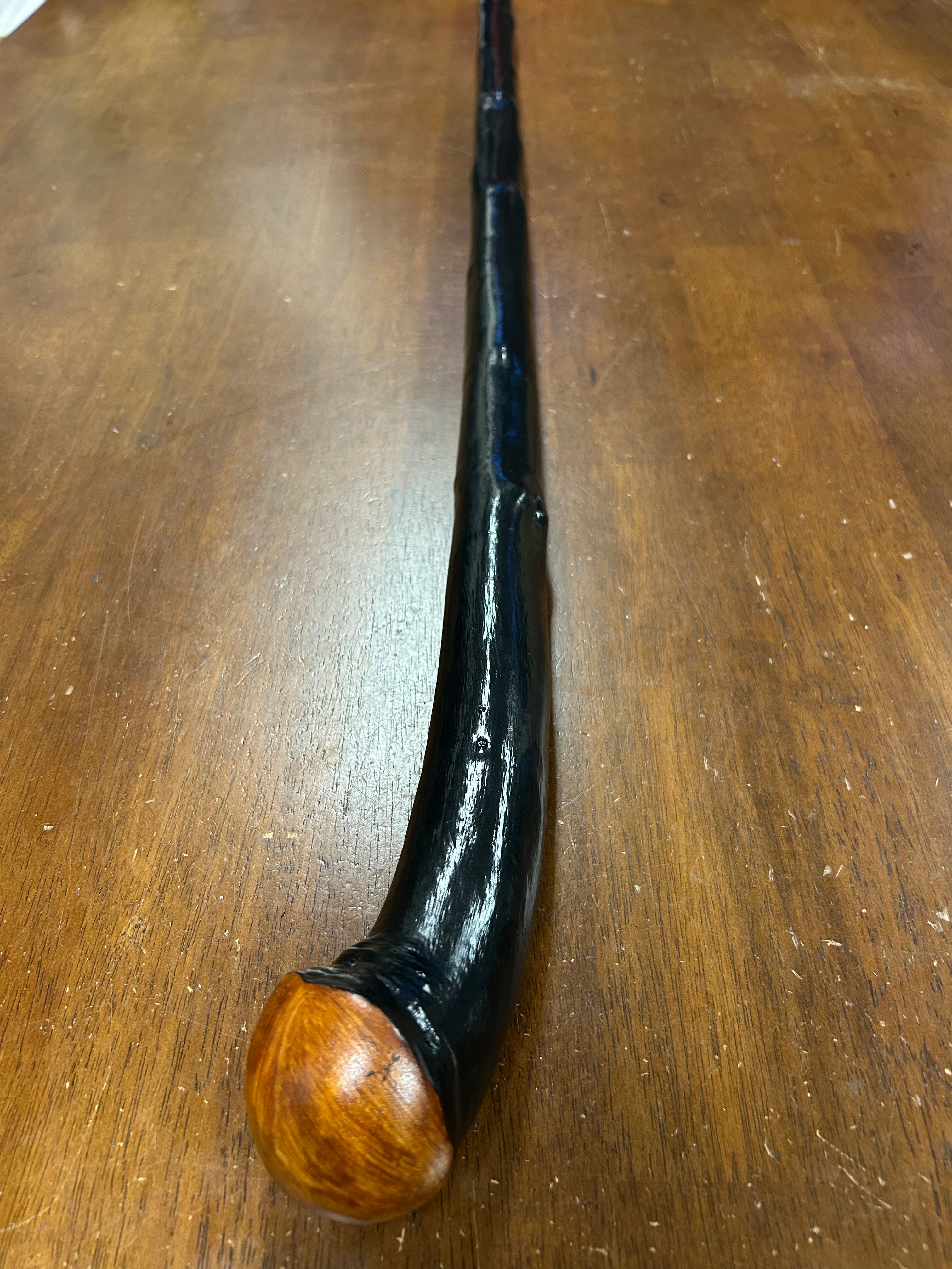Blackthorn Walking Stick 39 1/4 inch - Handmade in Ireland