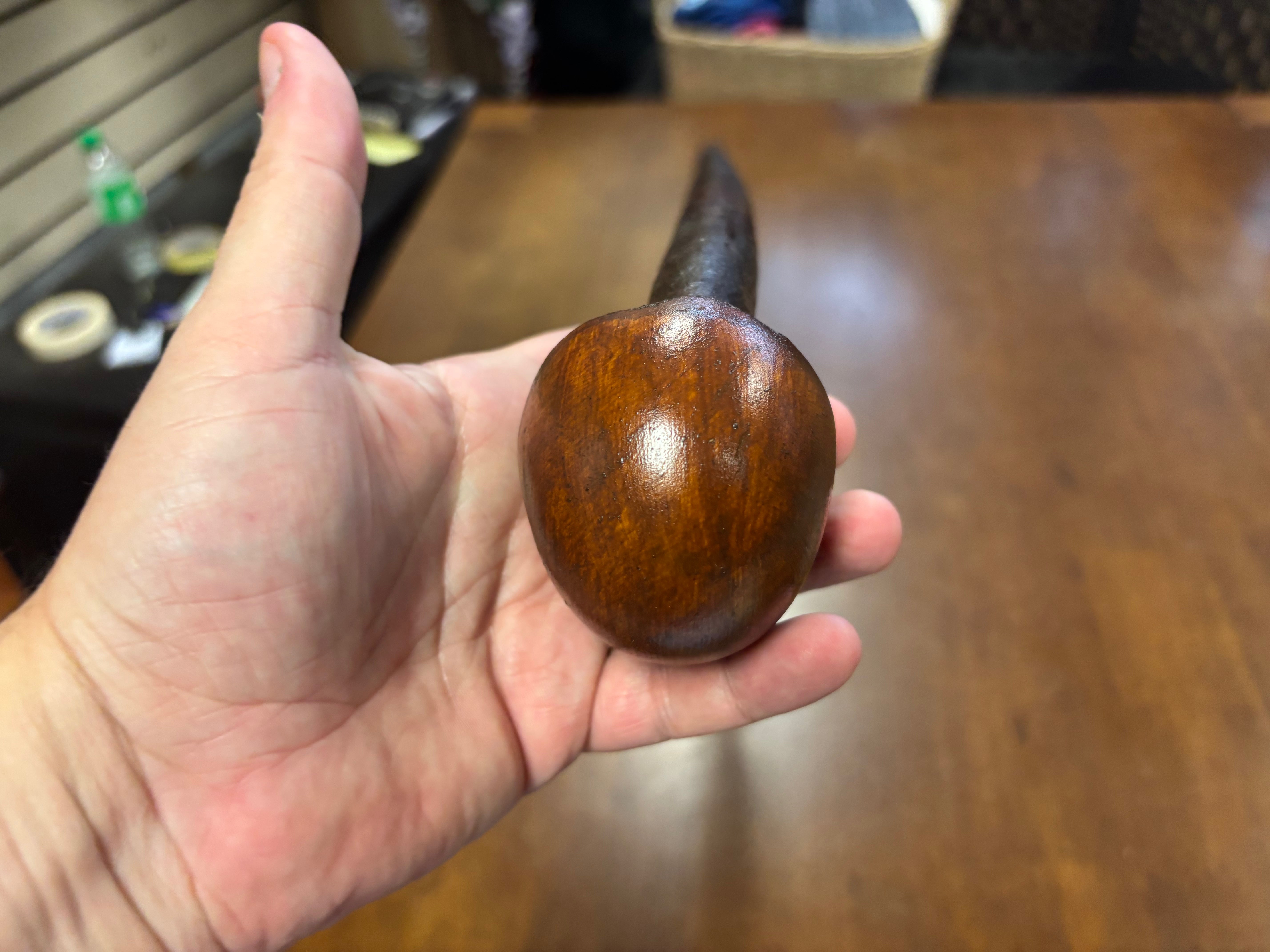 Blackthorn Walking Stick 37 1/2 inch - Handmade in Ireland