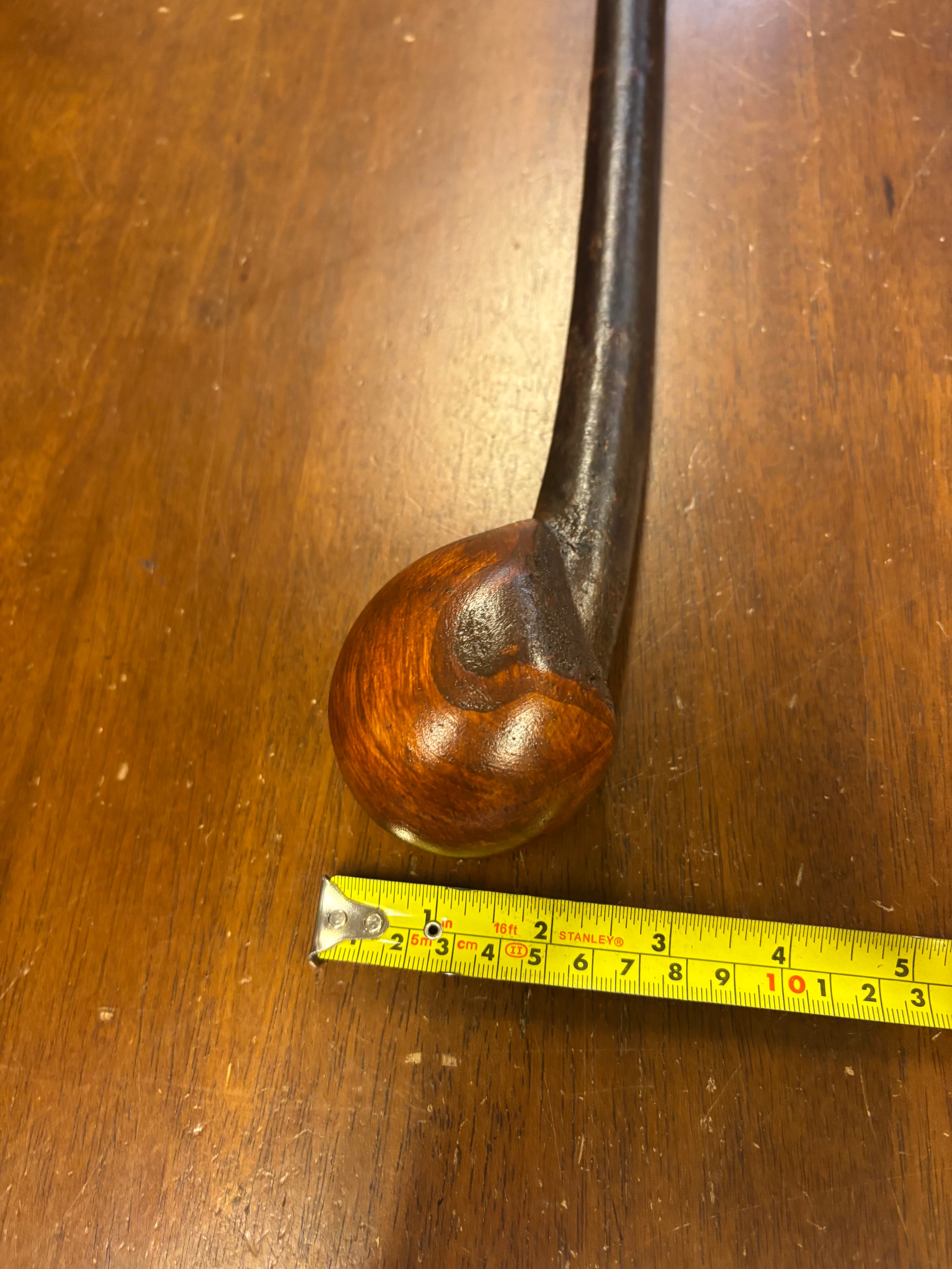 Blackthorn Walking Stick 37 1/2 inch - Handmade in Ireland