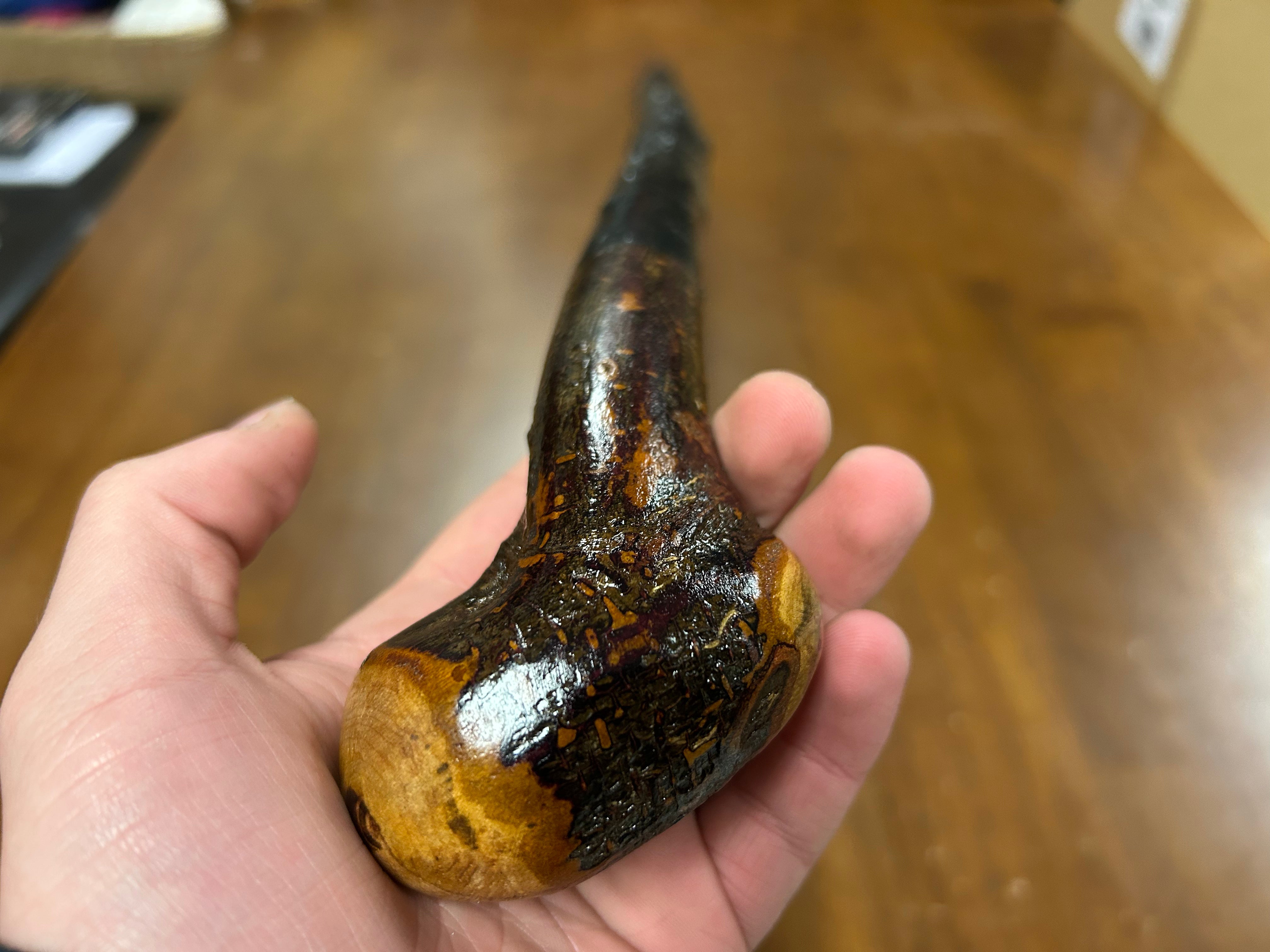 Blackthorn Walking Stick 37 3/4 inch - Handmade in Ireland