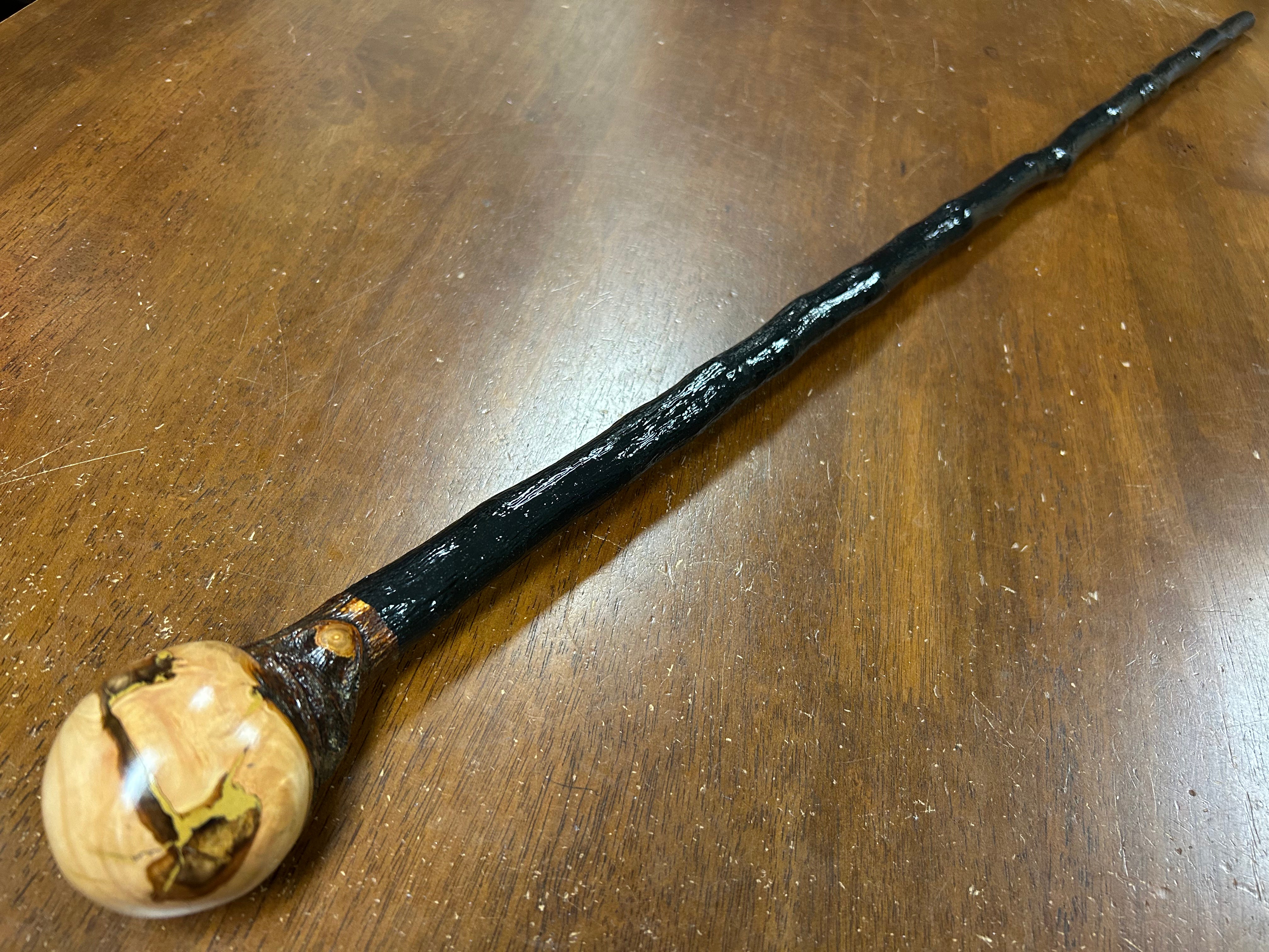 Blackthorn Walking Stick 39 1/4 inch - Handmade in Ireland