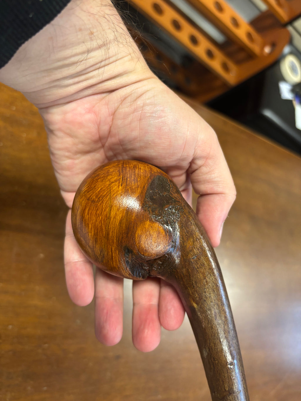 Blackthorn Walking Stick 38 inch - Handmade in Ireland