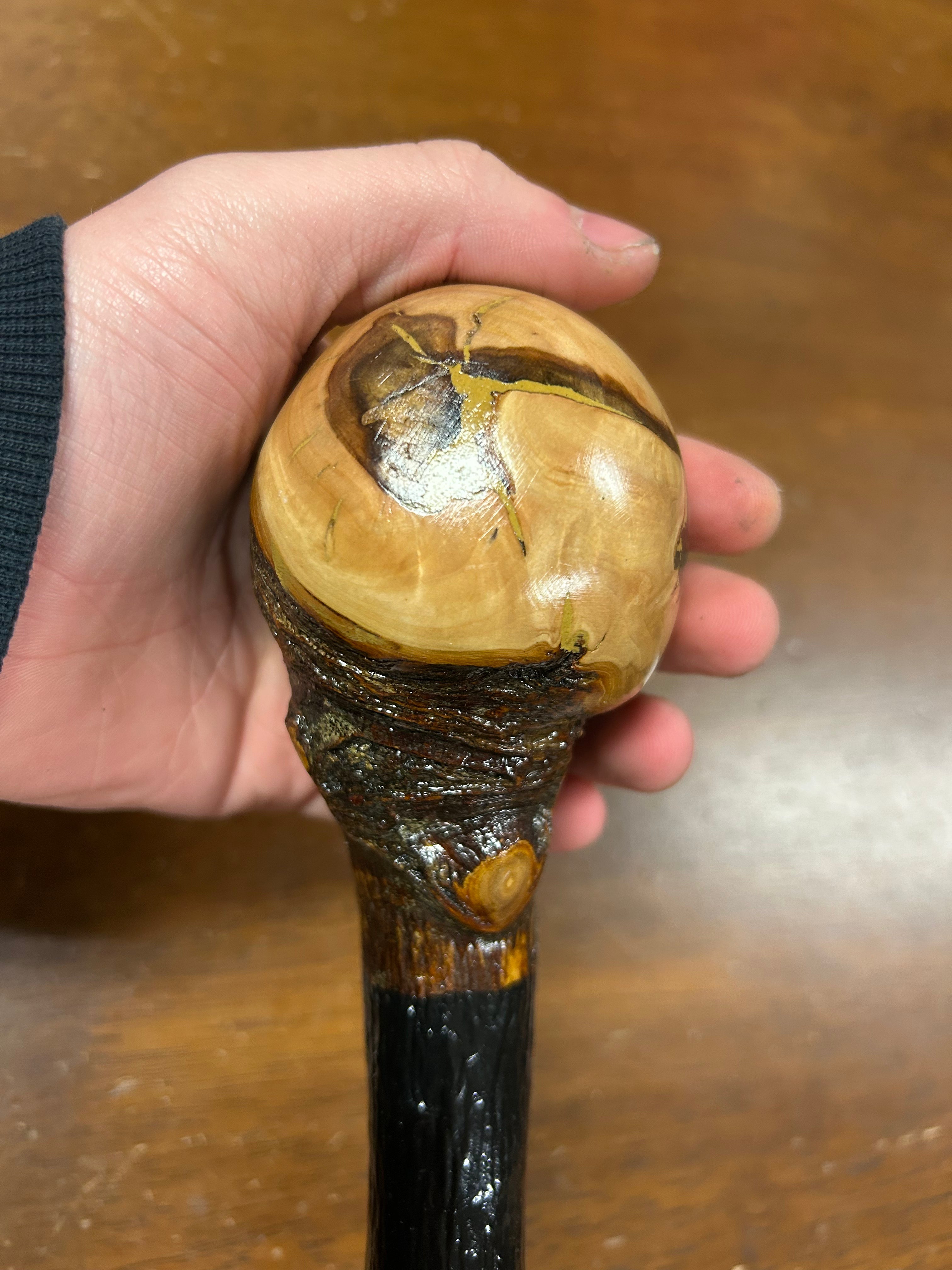 Blackthorn Walking Stick 39 1/4 inch - Handmade in Ireland