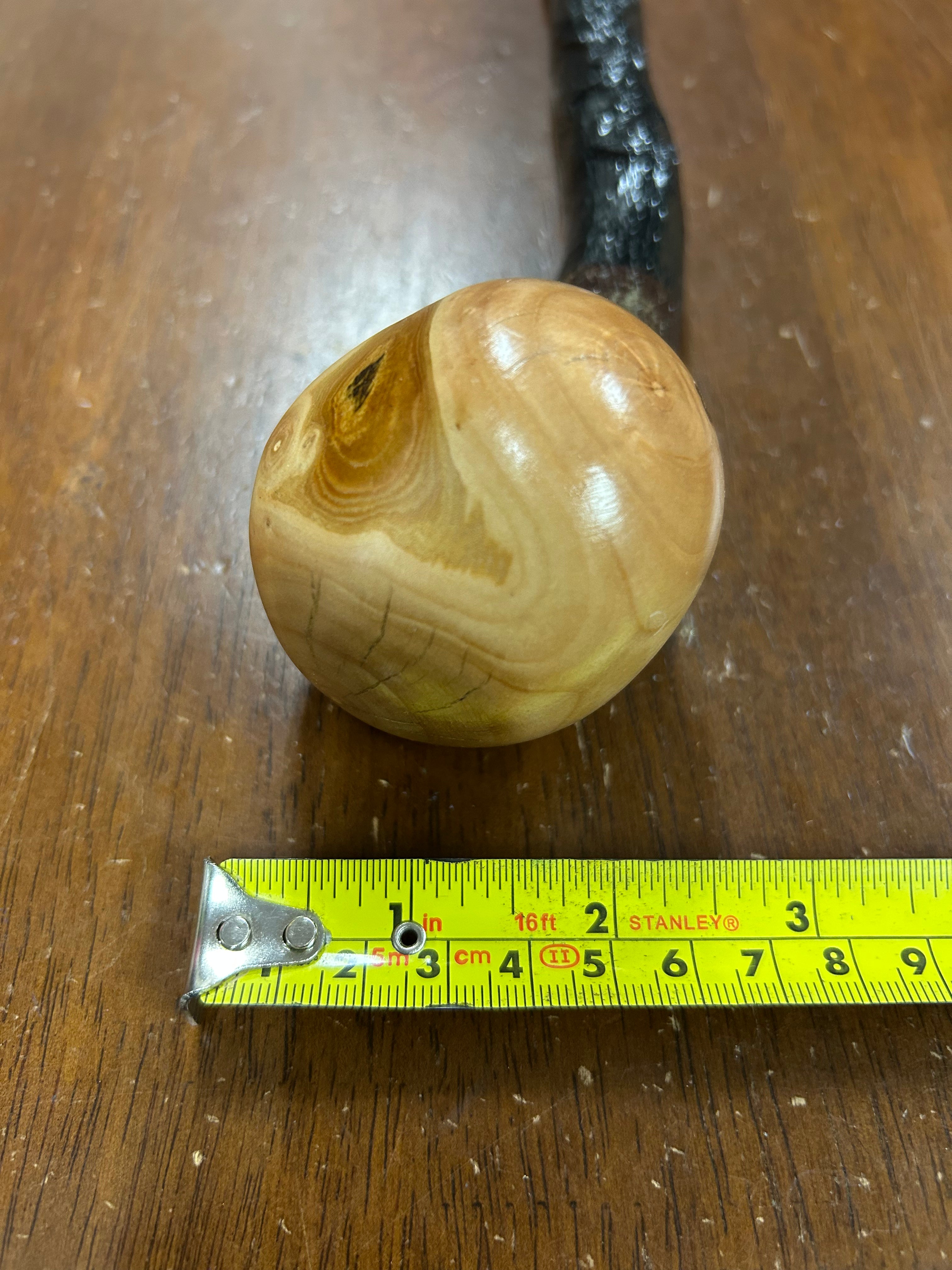 Blackthorn Walking Stick 37 1/4 inch - Handmade in Ireland