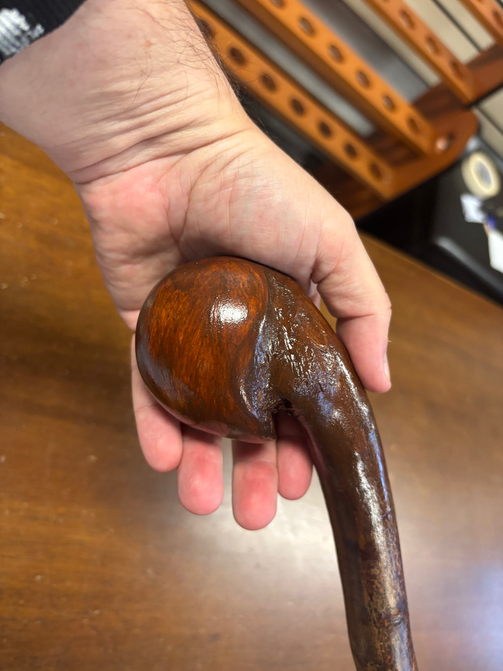 Blackthorn Walking Stick 39 inch - Handmade in Ireland