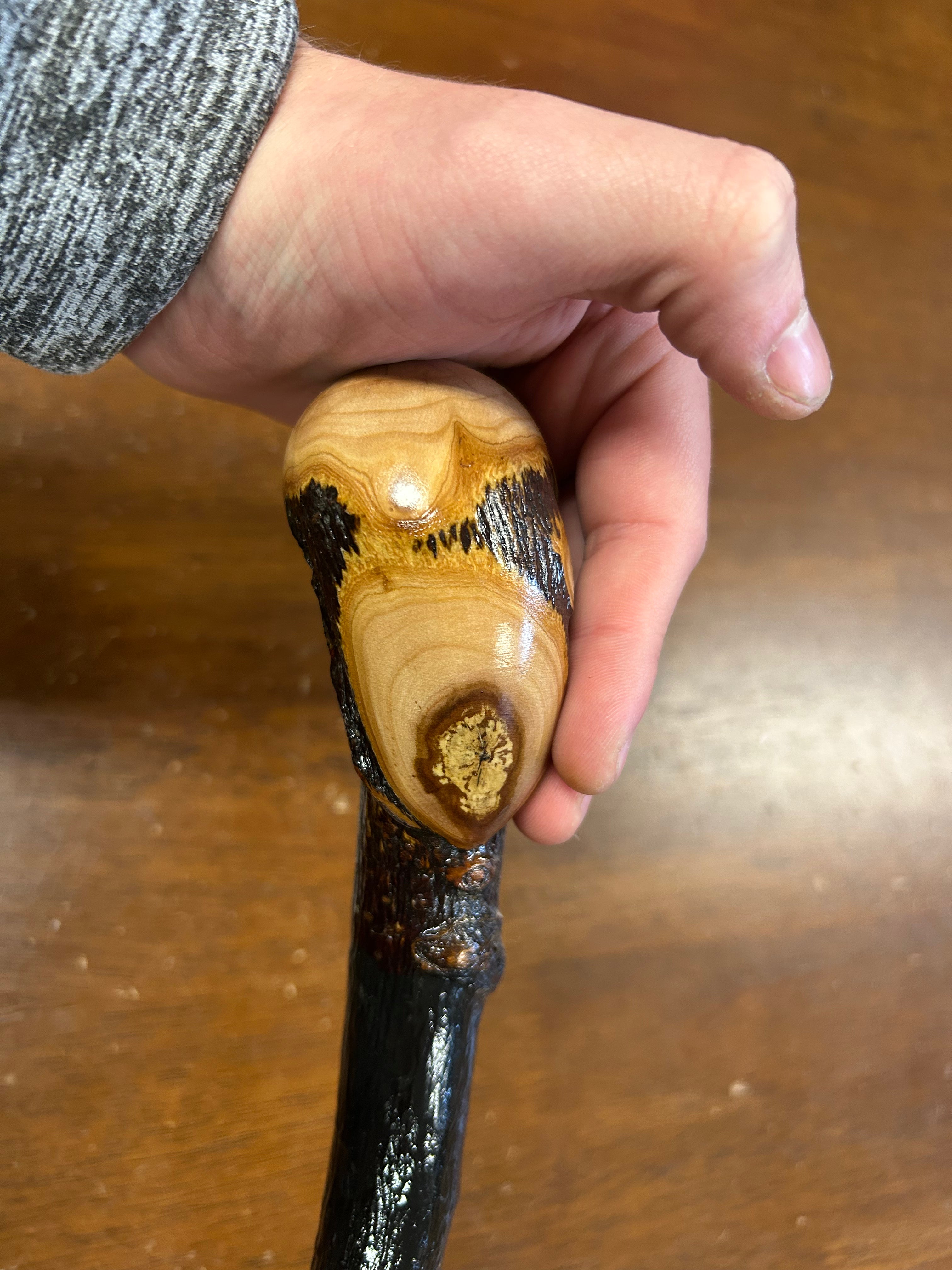 Blackthorn Walking Stick 37 inch - Handmade in Ireland