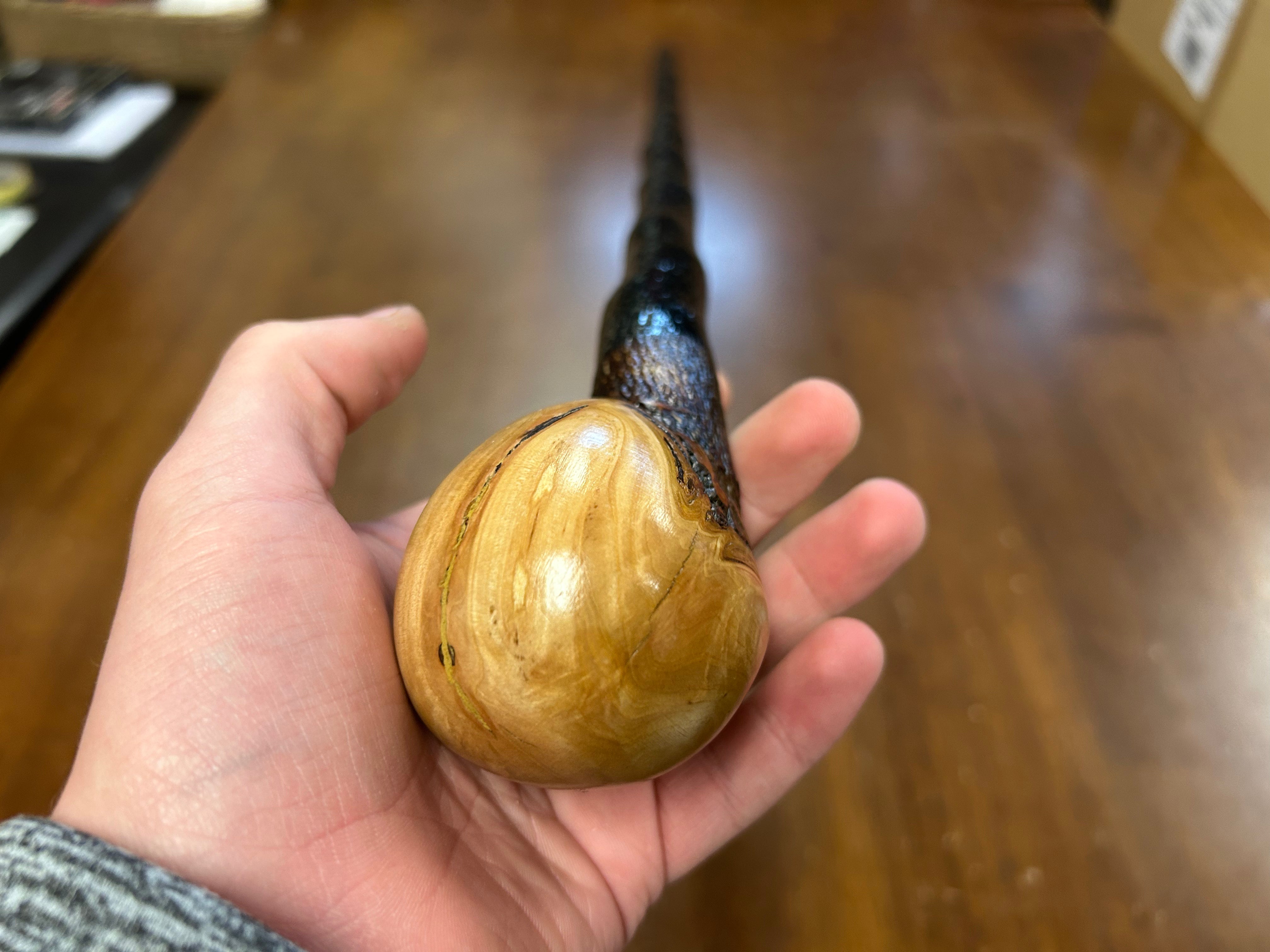 Blackthorn Walking Stick 39 1/4 inch - Handmade in Ireland