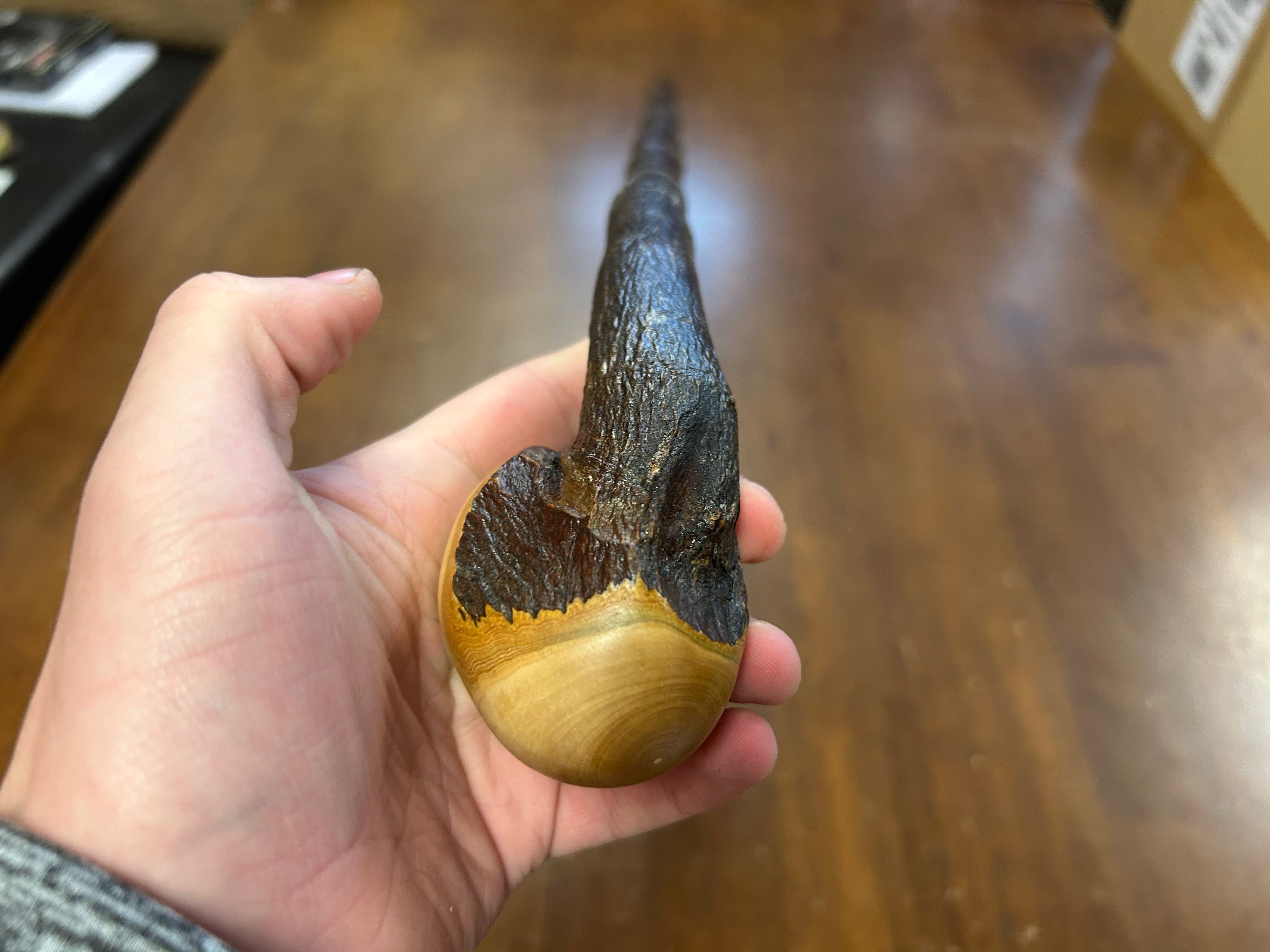 Blackthorn Walking Stick 35 inch - Handmade in Ireland