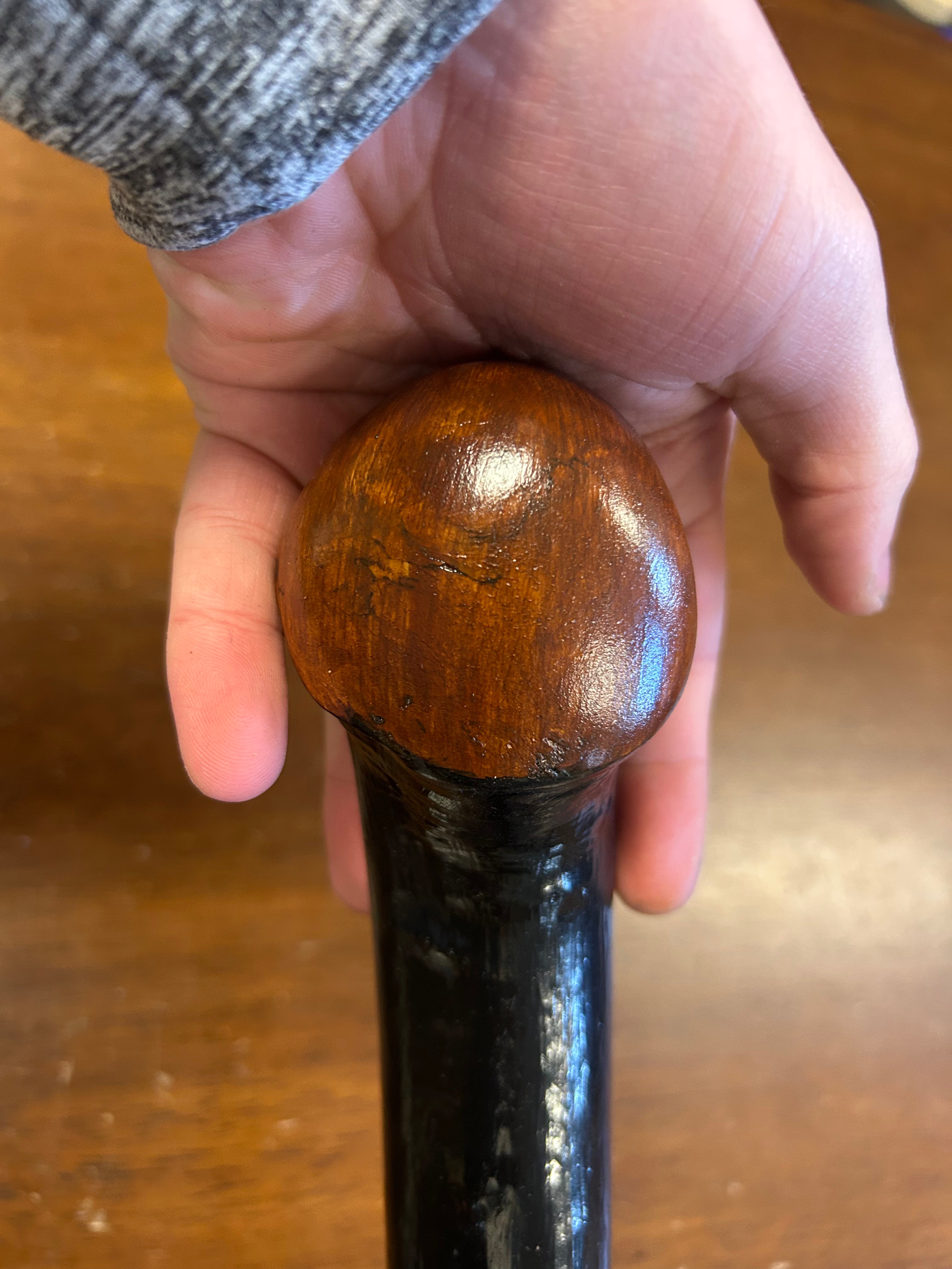 Blackthorn Walking Stick 39 1/4 inch - Handmade in Ireland