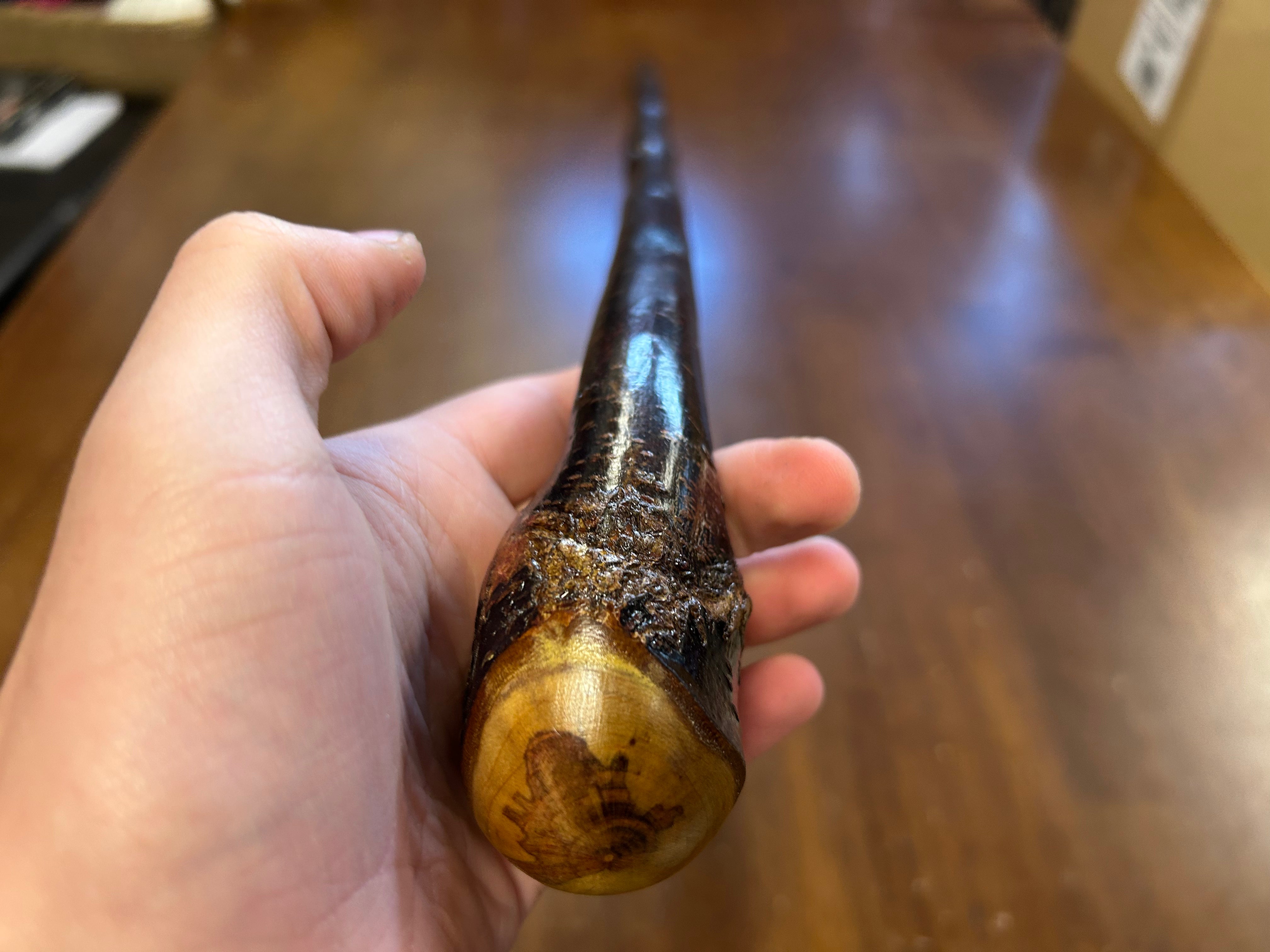 Blackthorn Walking Stick 39 1/4 inch - Handmade in Ireland