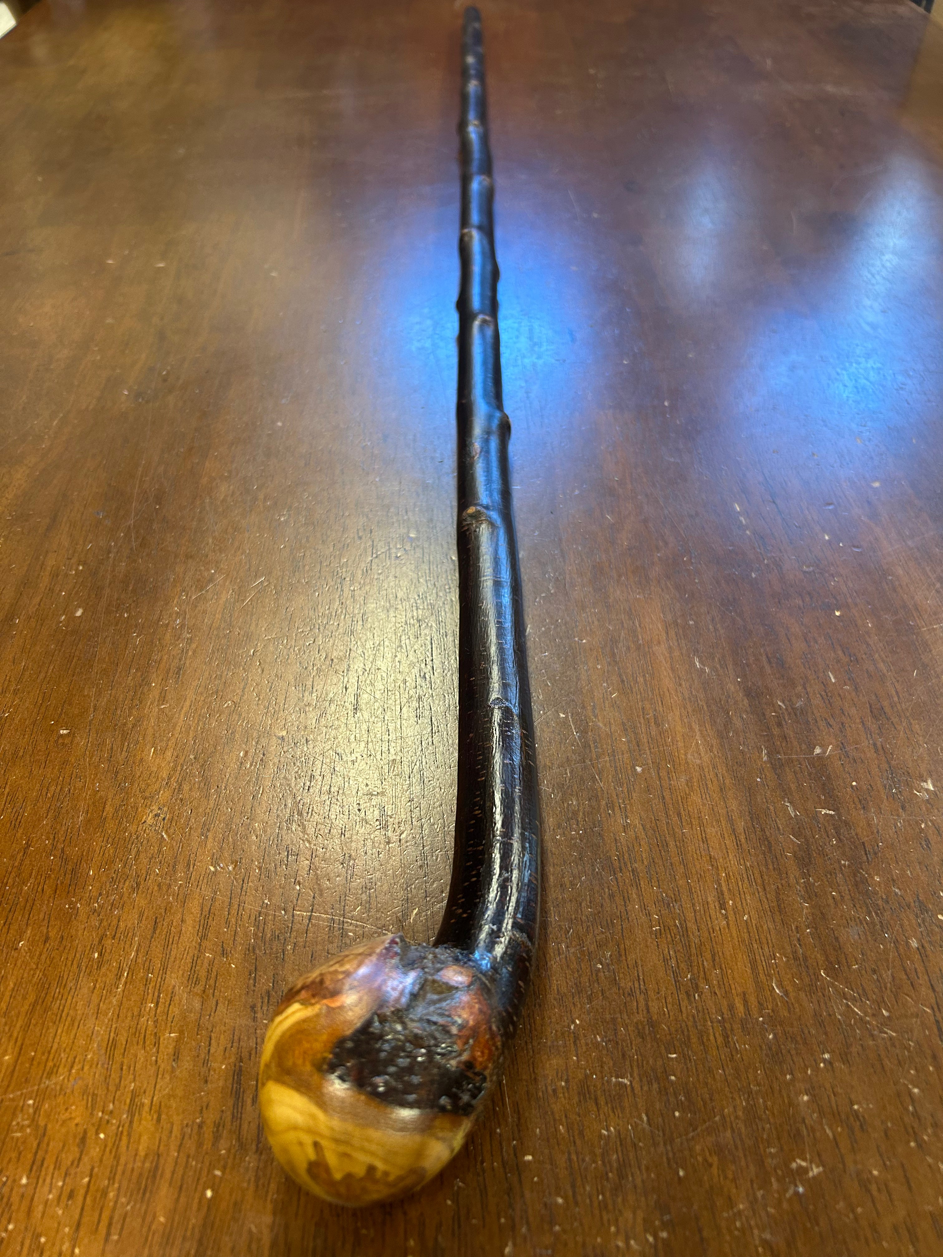 Blackthorn Walking Stick 39 1/4 inch - Handmade in Ireland
