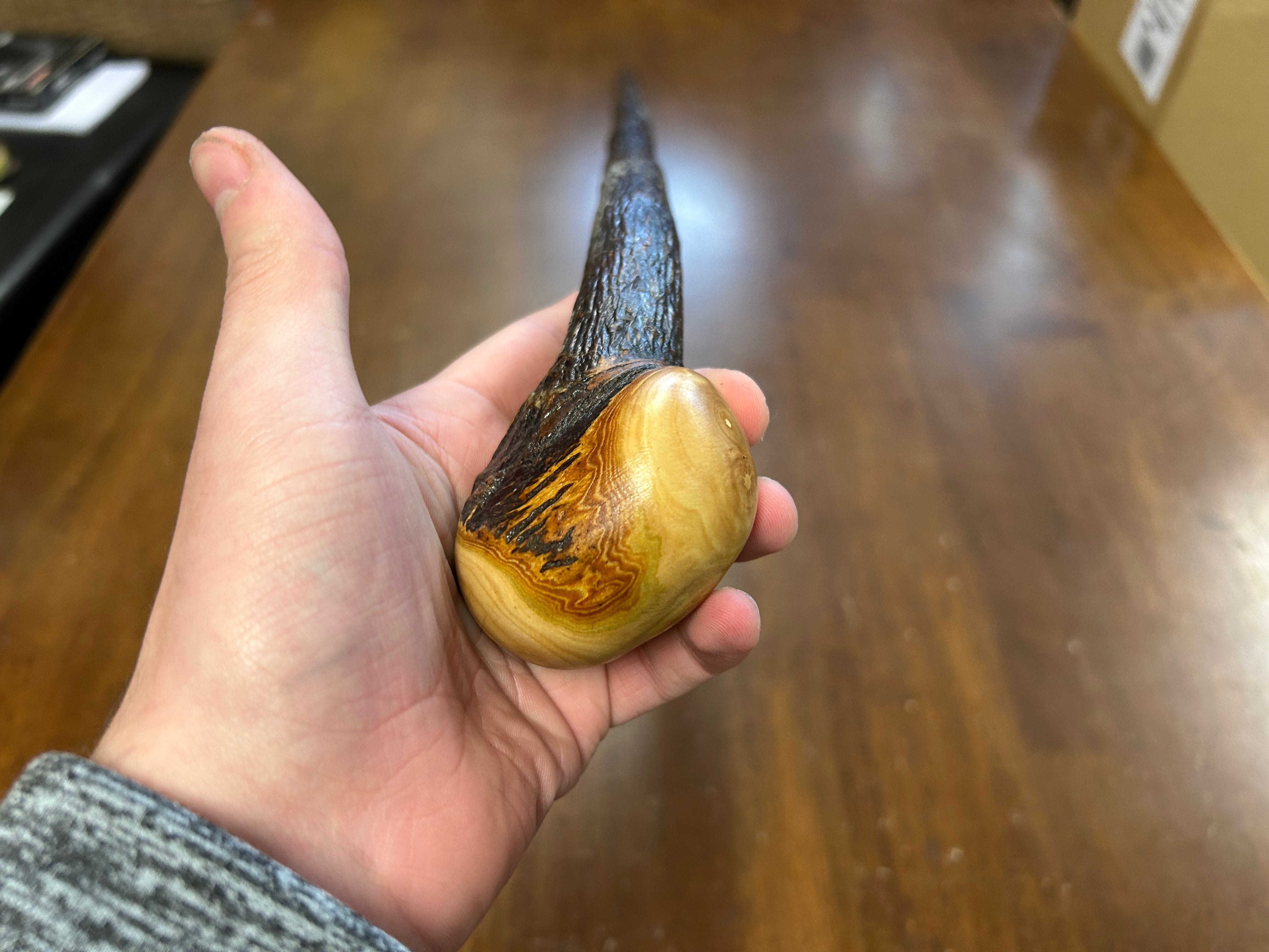 Blackthorn Walking Stick 36 1/4 inch - Handmade in Ireland