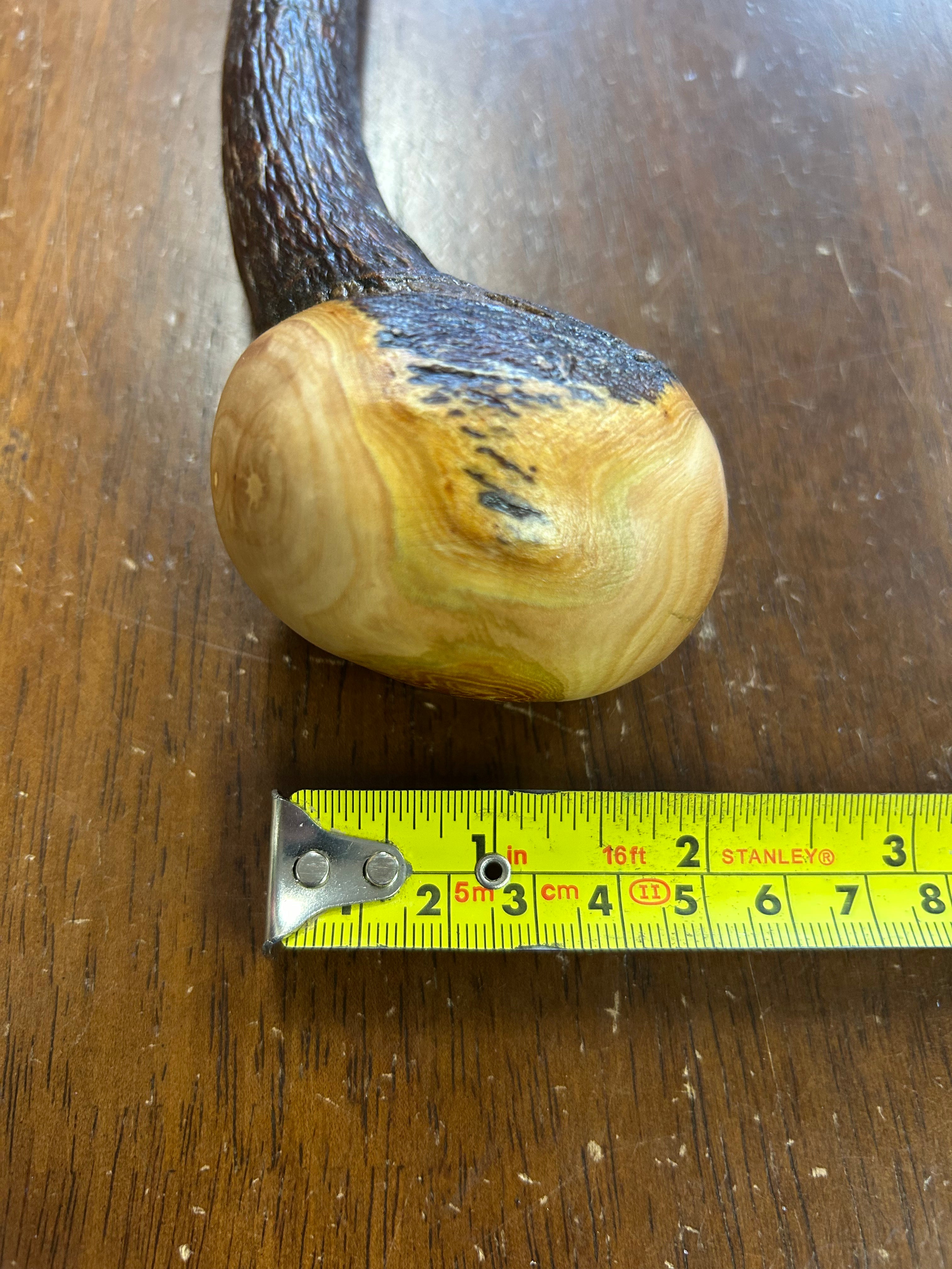 Blackthorn Walking Stick 36 1/4 inch - Handmade in Ireland