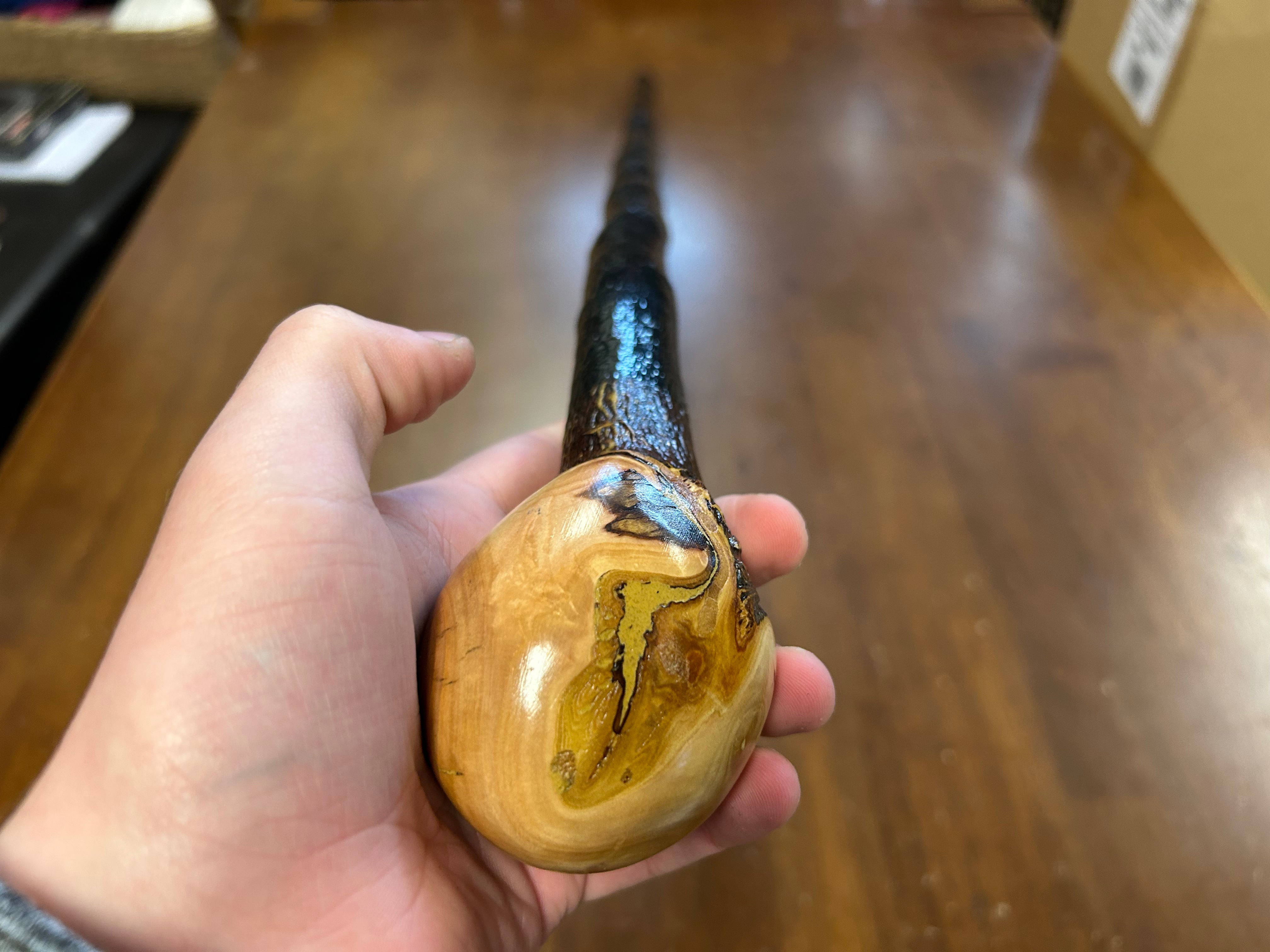 Blackthorn Walking Stick 39 1/4 inch - Handmade in Ireland