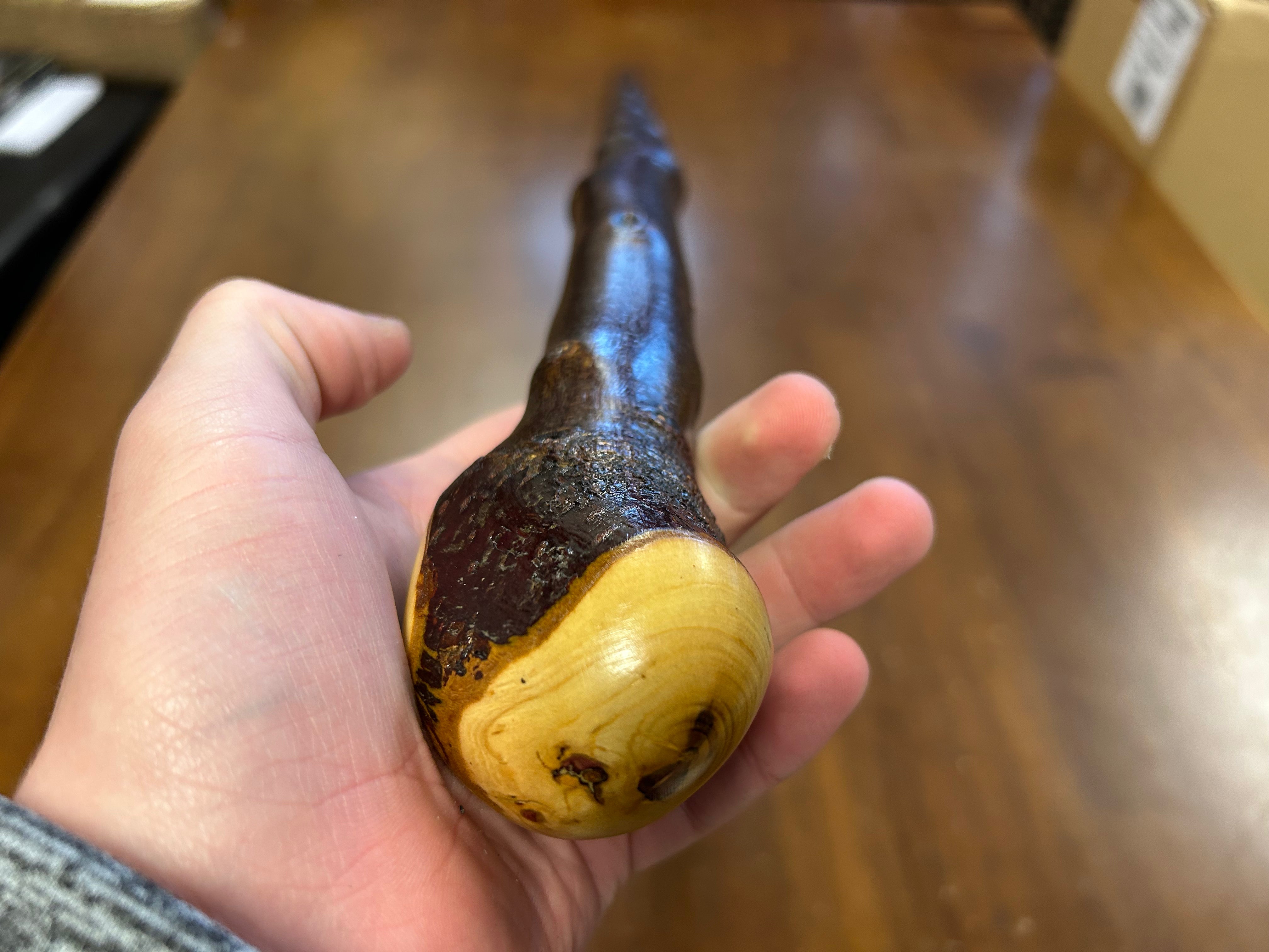 Blackthorn Walking Stick 38 3/4 inch - Handmade in Ireland