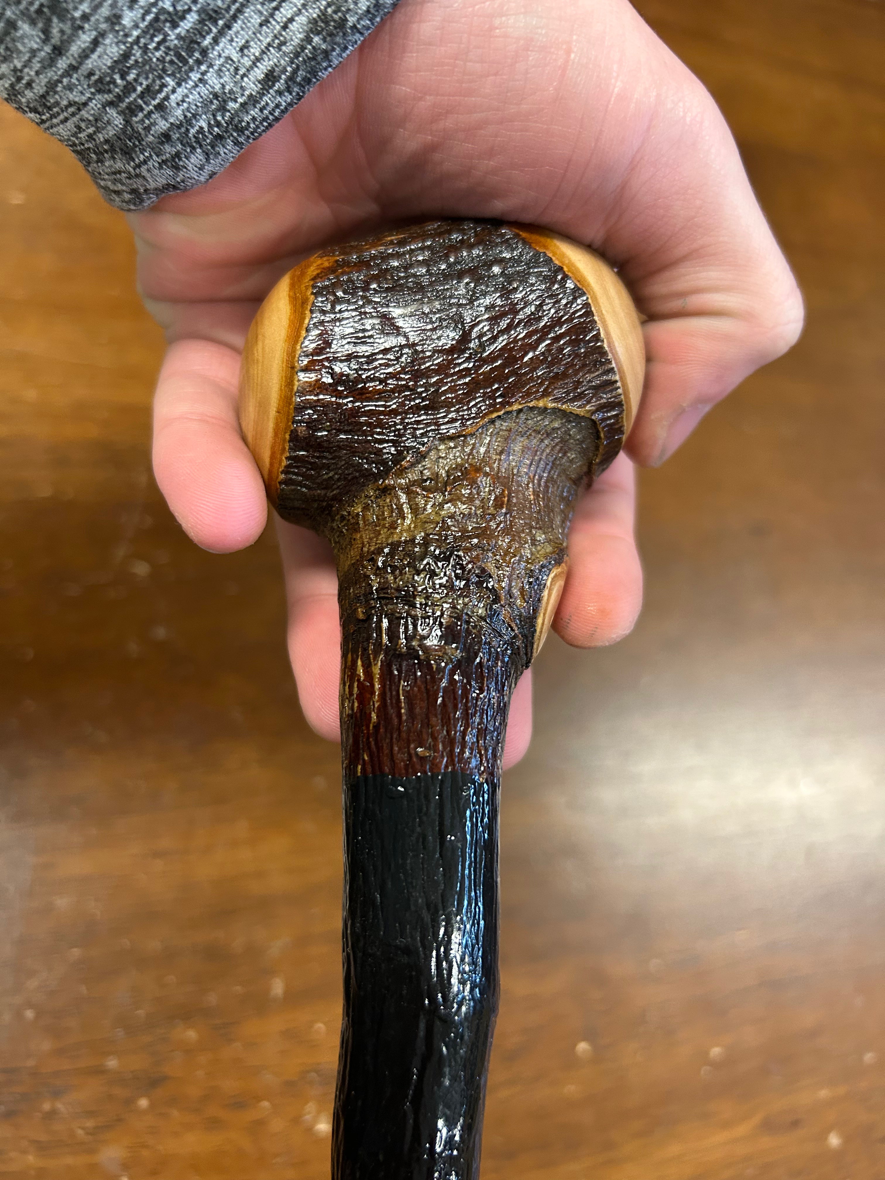 Blackthorn Walking Stick 39 1/4 inch - Handmade in Ireland