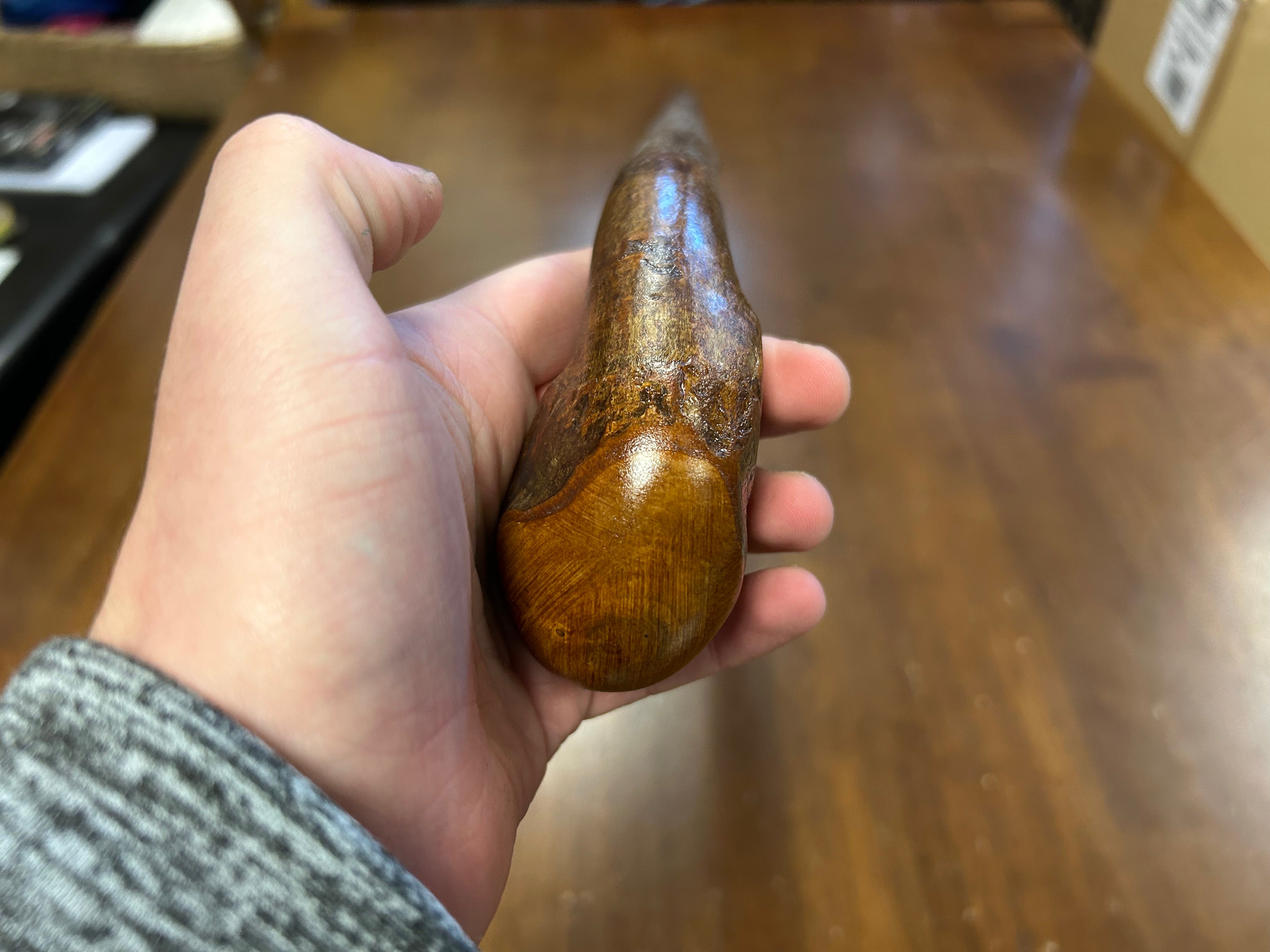 Blackthorn Walking Stick 37 3/4 inch - Handmade in Ireland