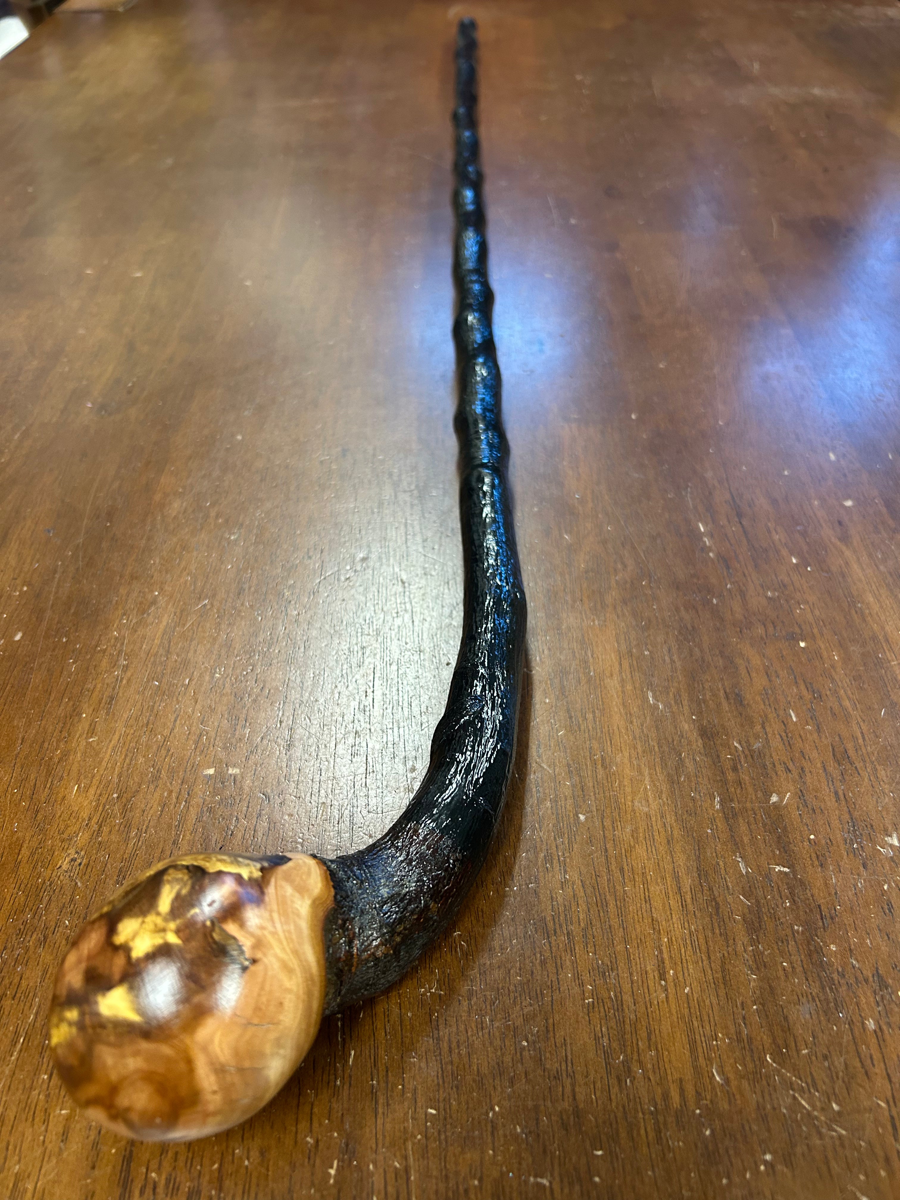 Blackthorn Walking Stick 37 3/4 inch - Handmade in Ireland