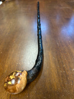 Blackthorn Walking Stick 37 3/4 inch - Handmade in Ireland