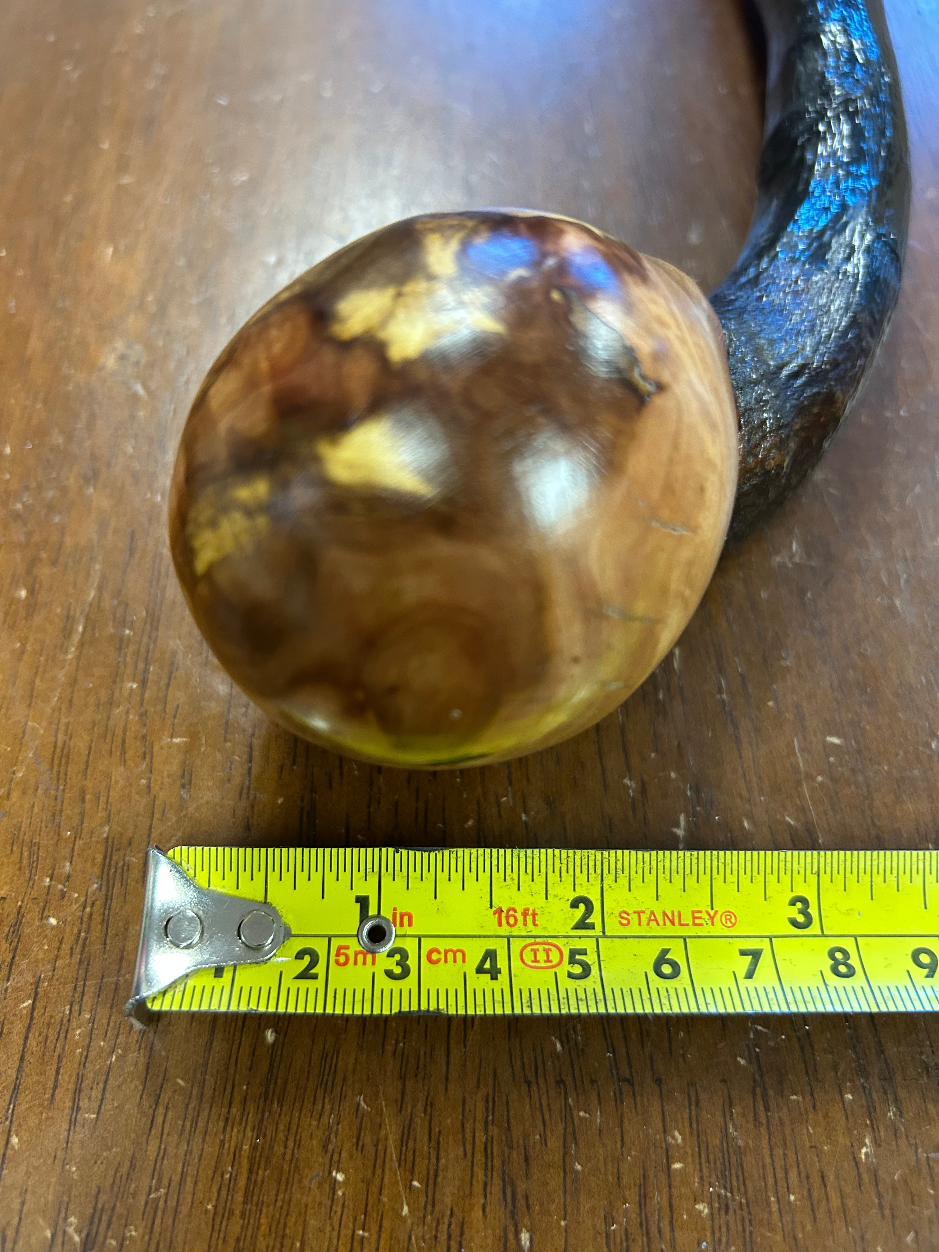 Blackthorn Walking Stick 37 3/4 inch - Handmade in Ireland