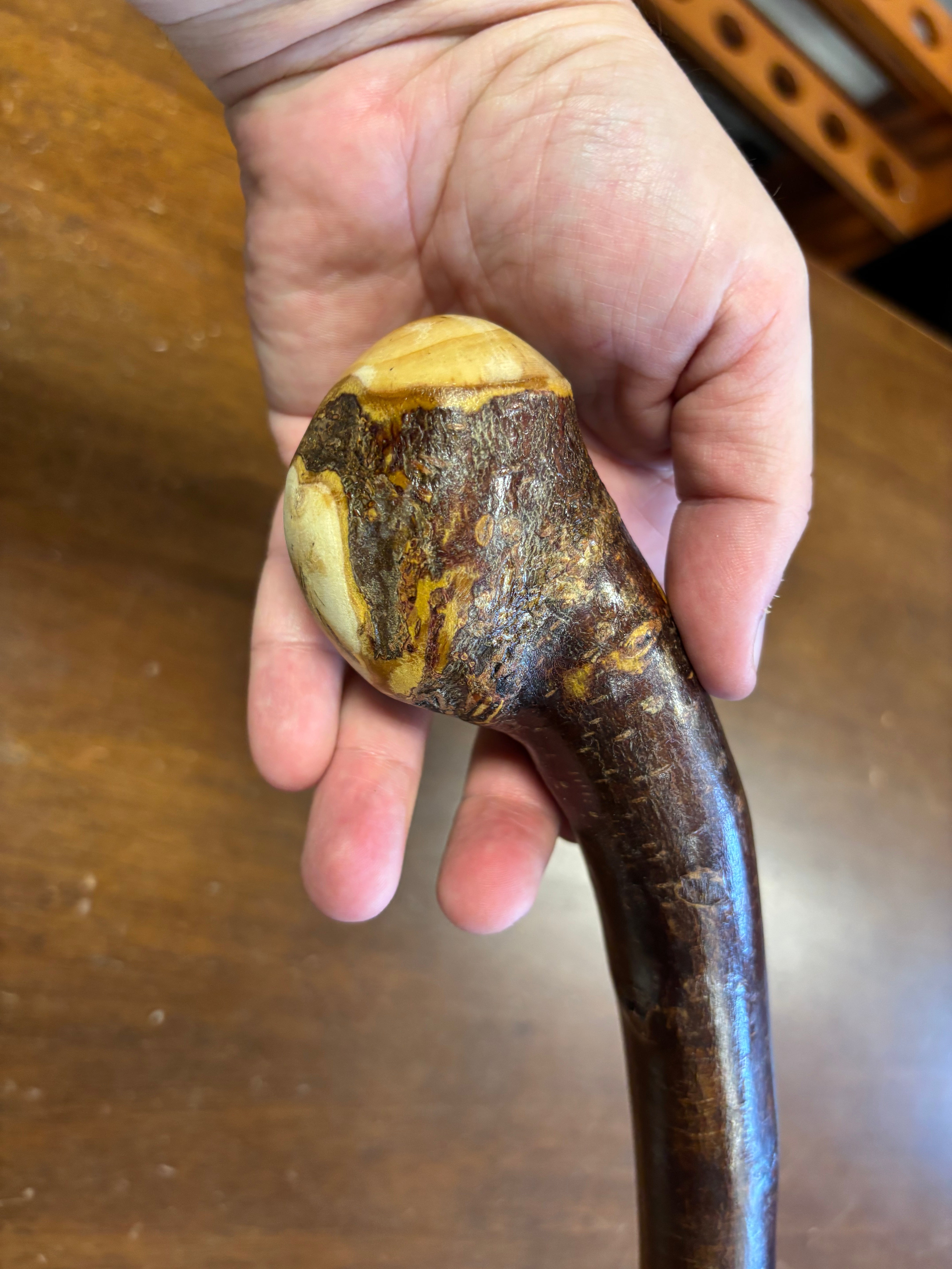 Blackthorn Walking Stick 39 1/4 inch - Handmade in Ireland