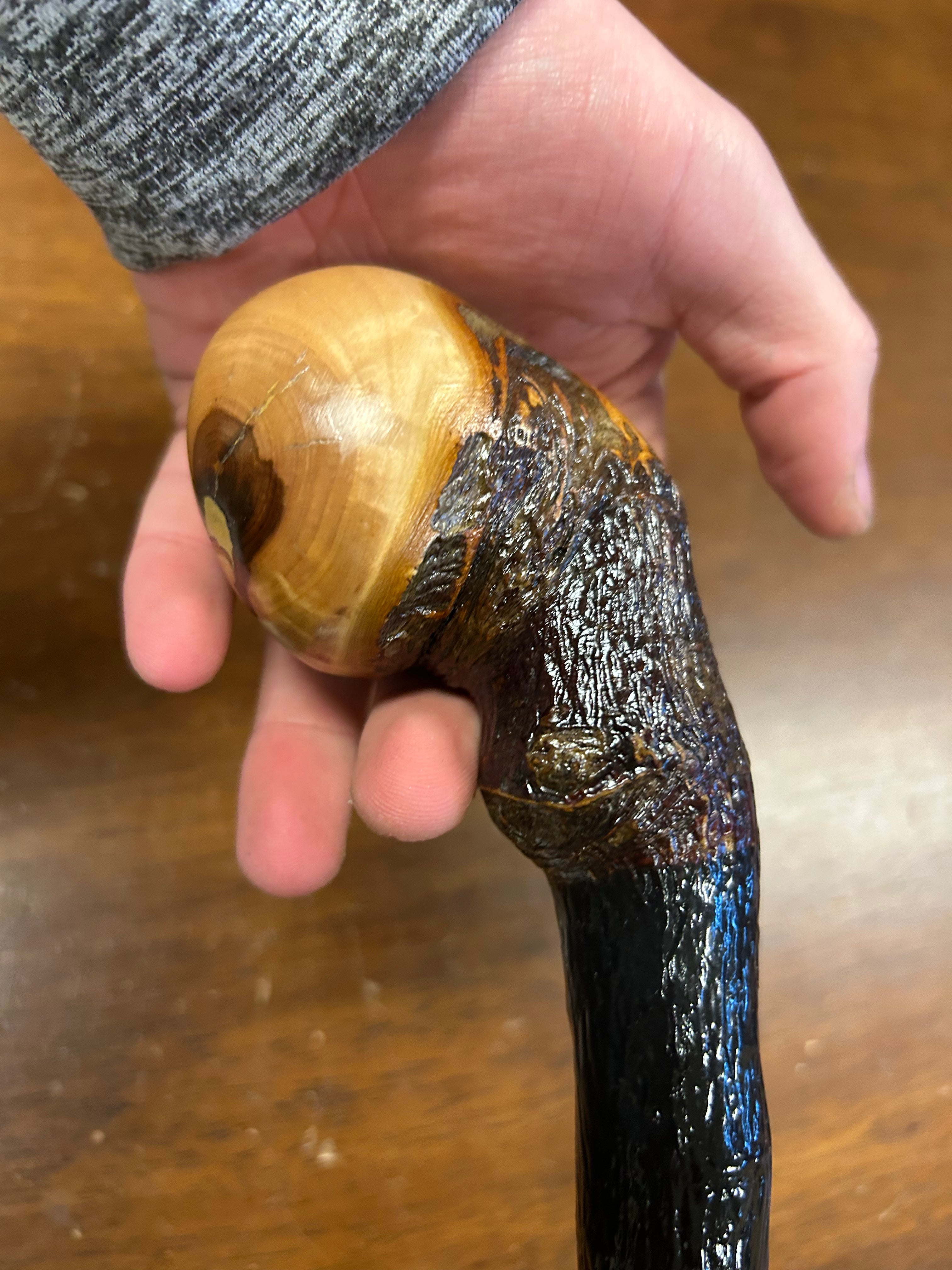 Blackthorn Walking Stick 39 1/4 inch - Handmade in Ireland