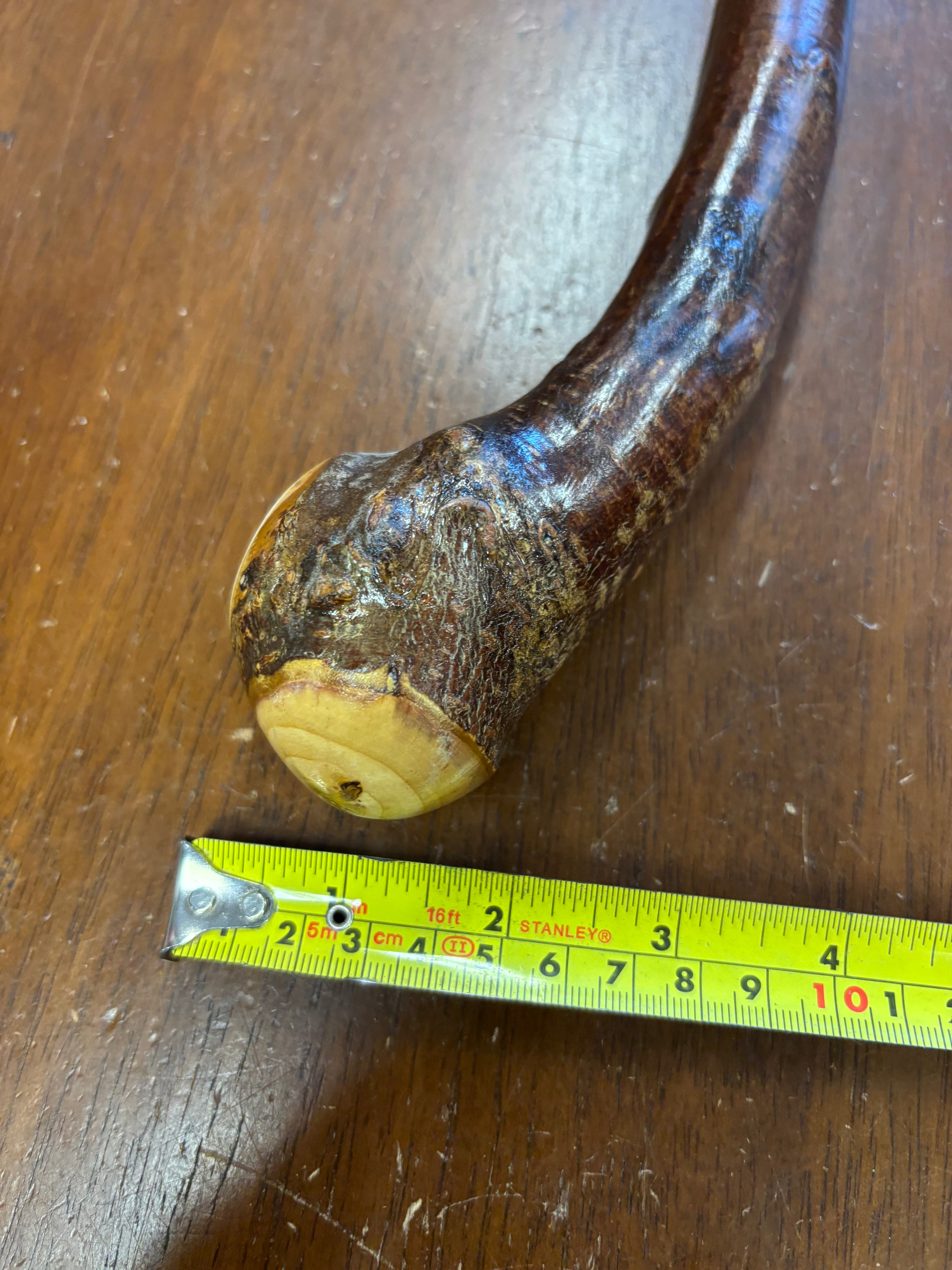 Blackthorn Walking Stick 39 1/4 inch - Handmade in Ireland