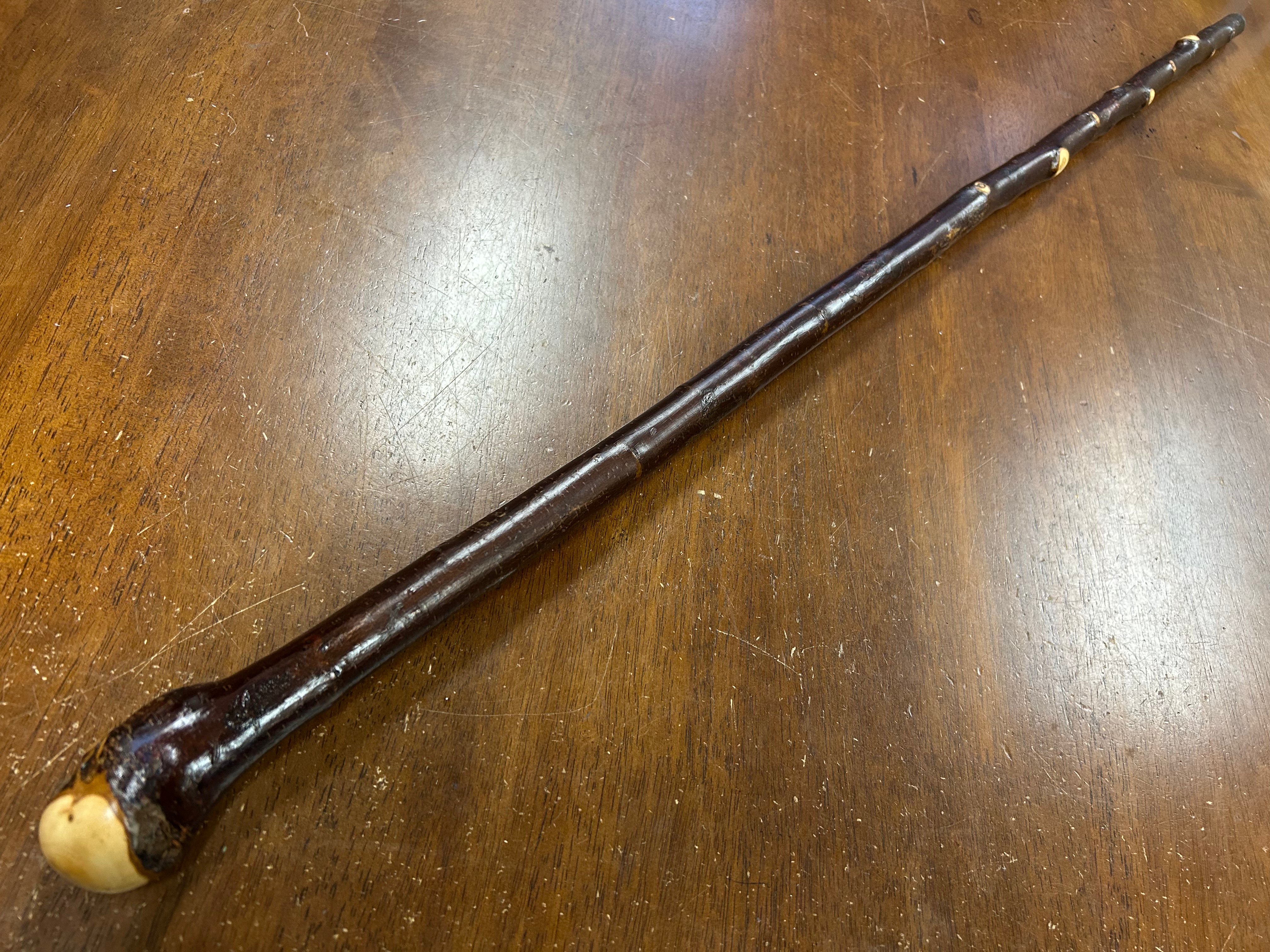 Blackthorn Walking Stick 38 1/2 inch - Handmade in Ireland