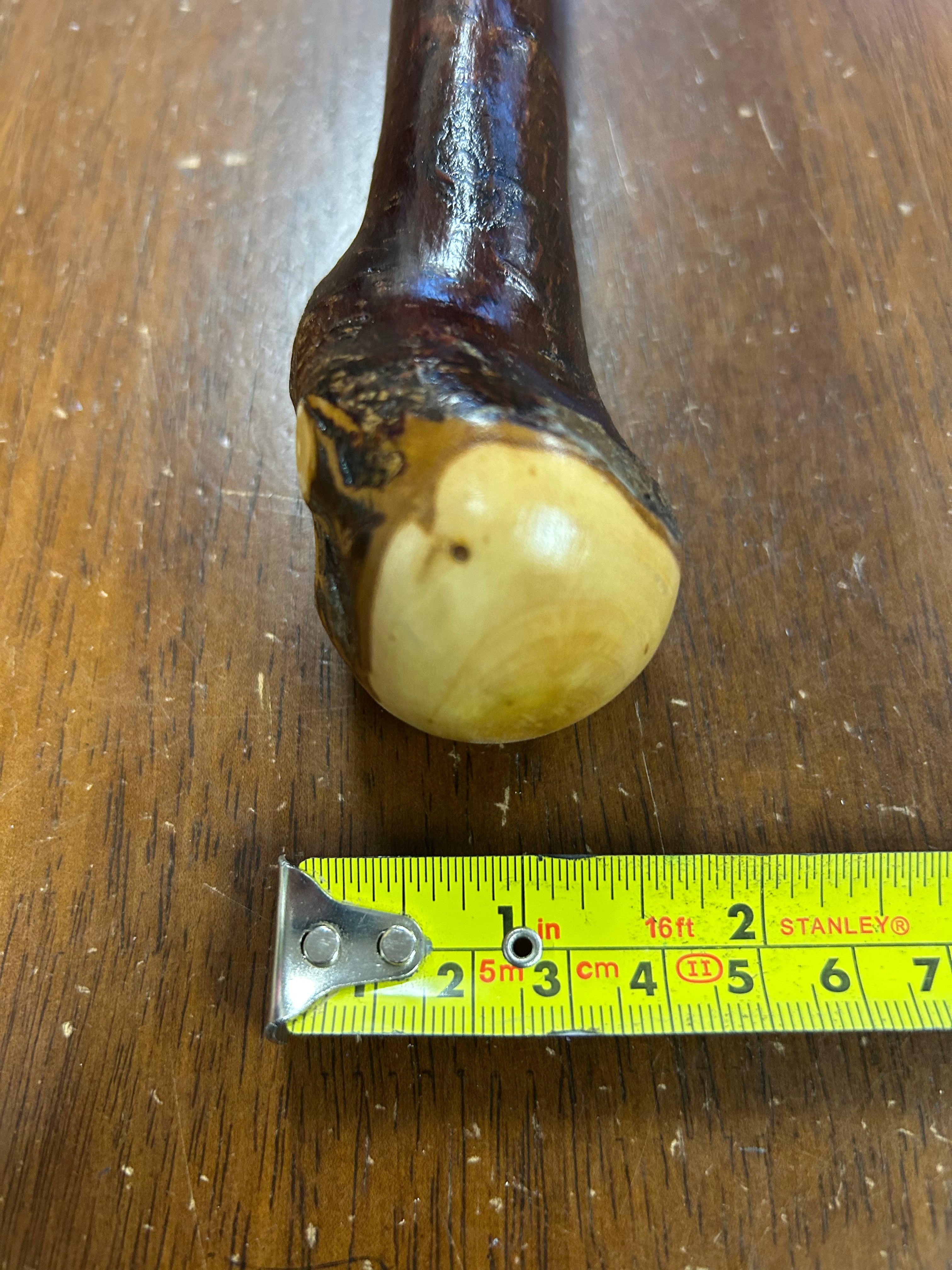 Blackthorn Walking Stick 38 1/2 inch - Handmade in Ireland