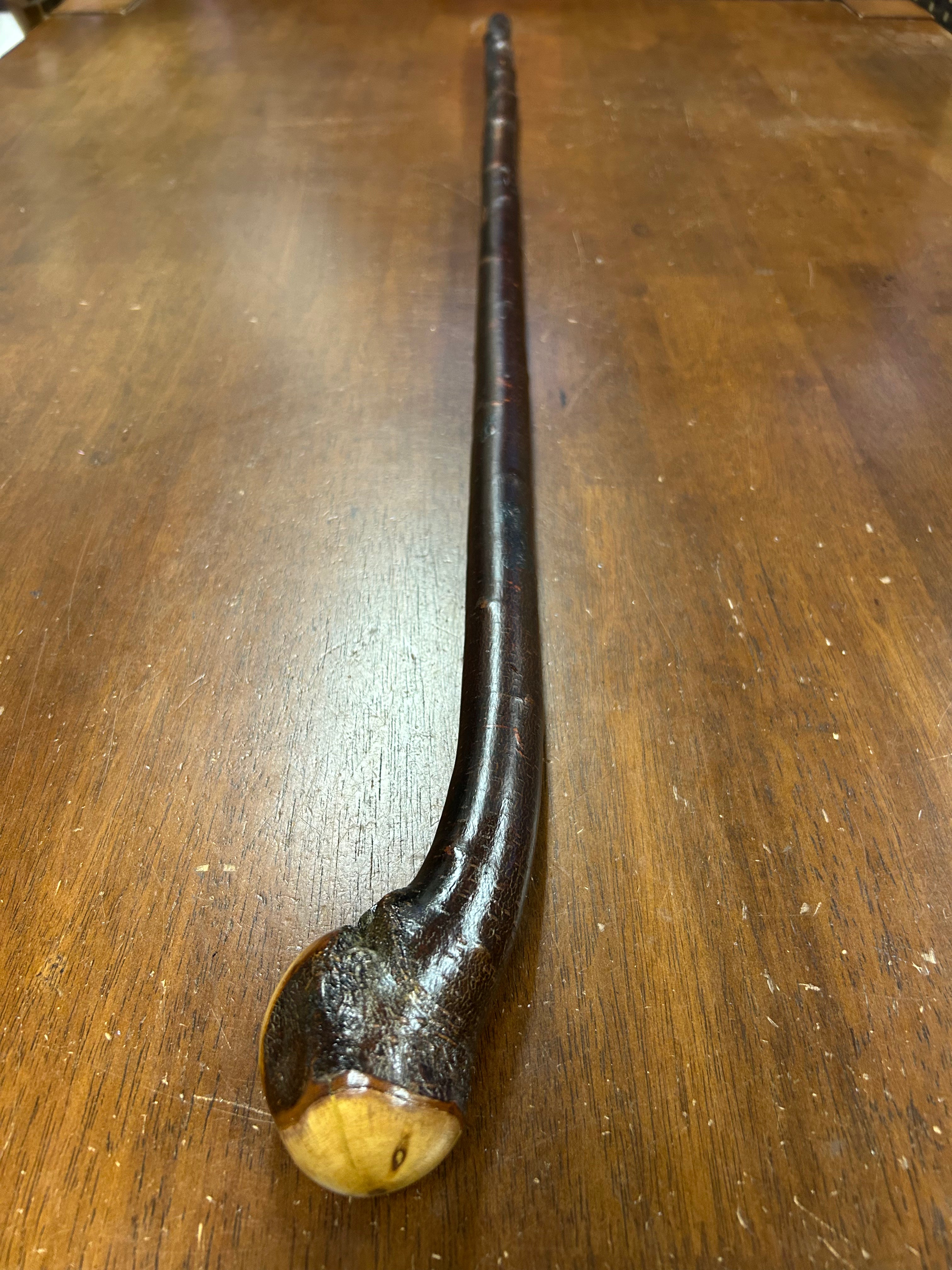 Blackthorn Walking Stick 38 3/4 inch - Handmade in Ireland