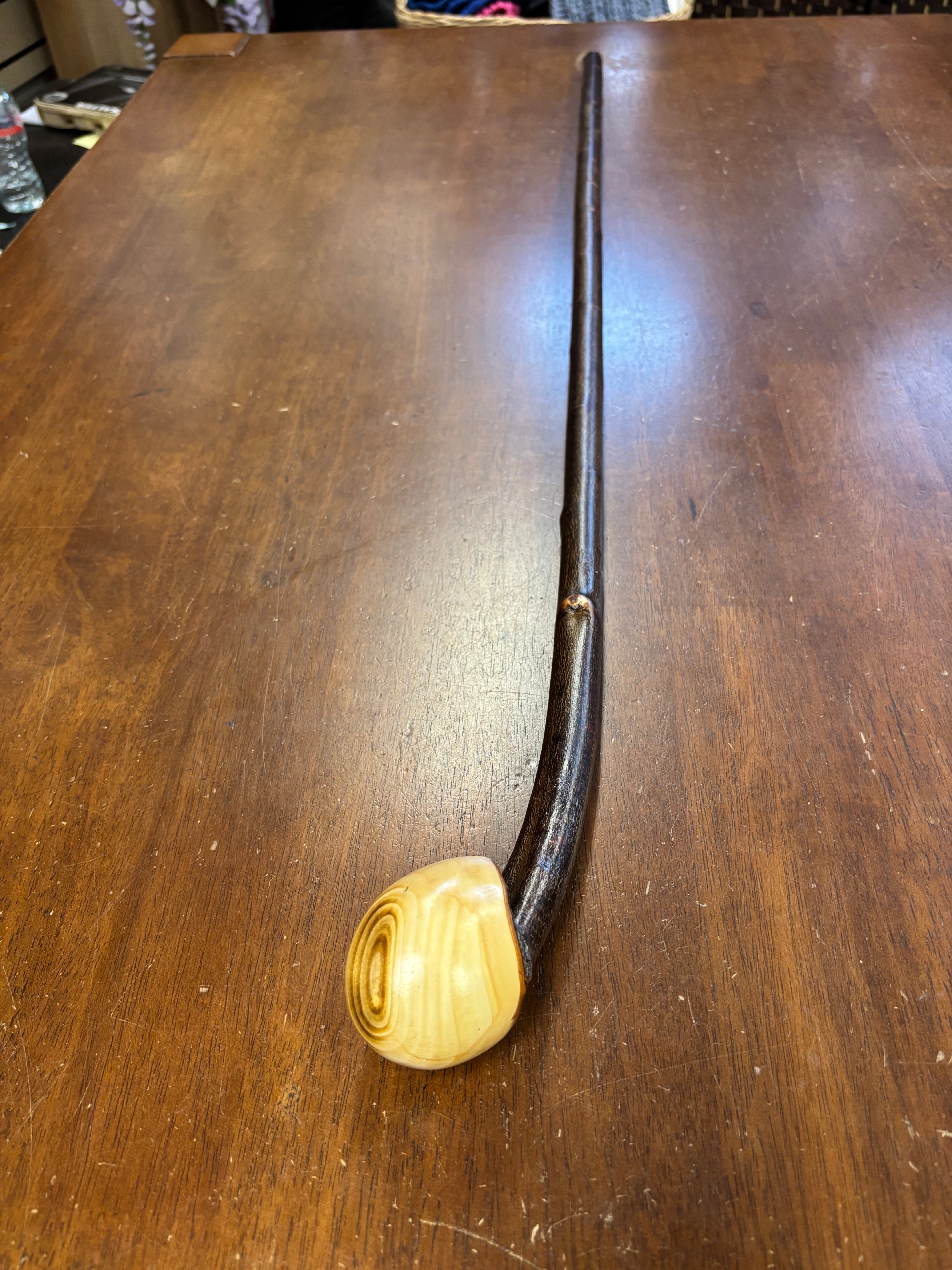 Blackthorn Walking Stick 37 1/2 inch - Handmade in Ireland