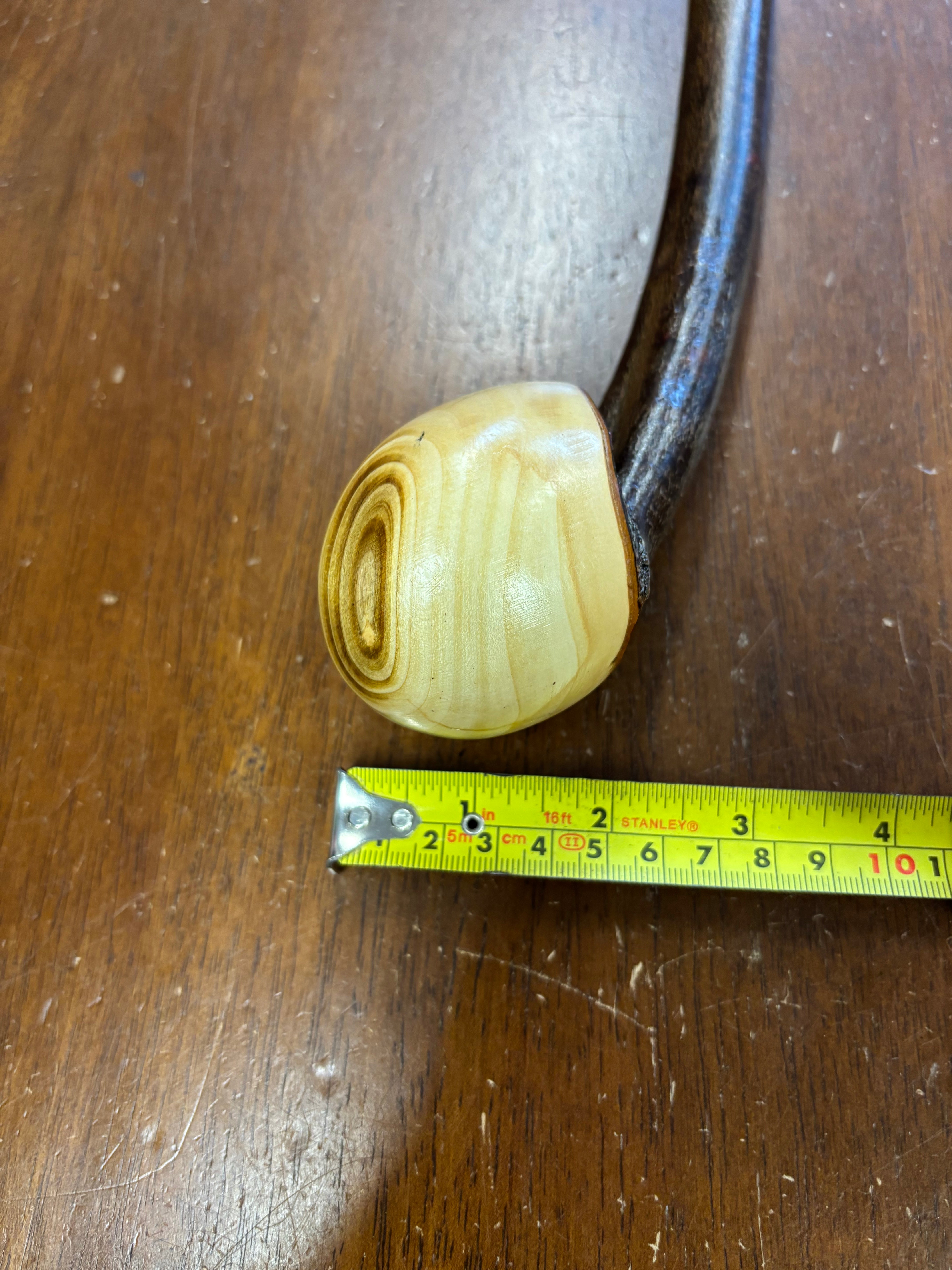 Blackthorn Walking Stick 37 1/2 inch - Handmade in Ireland