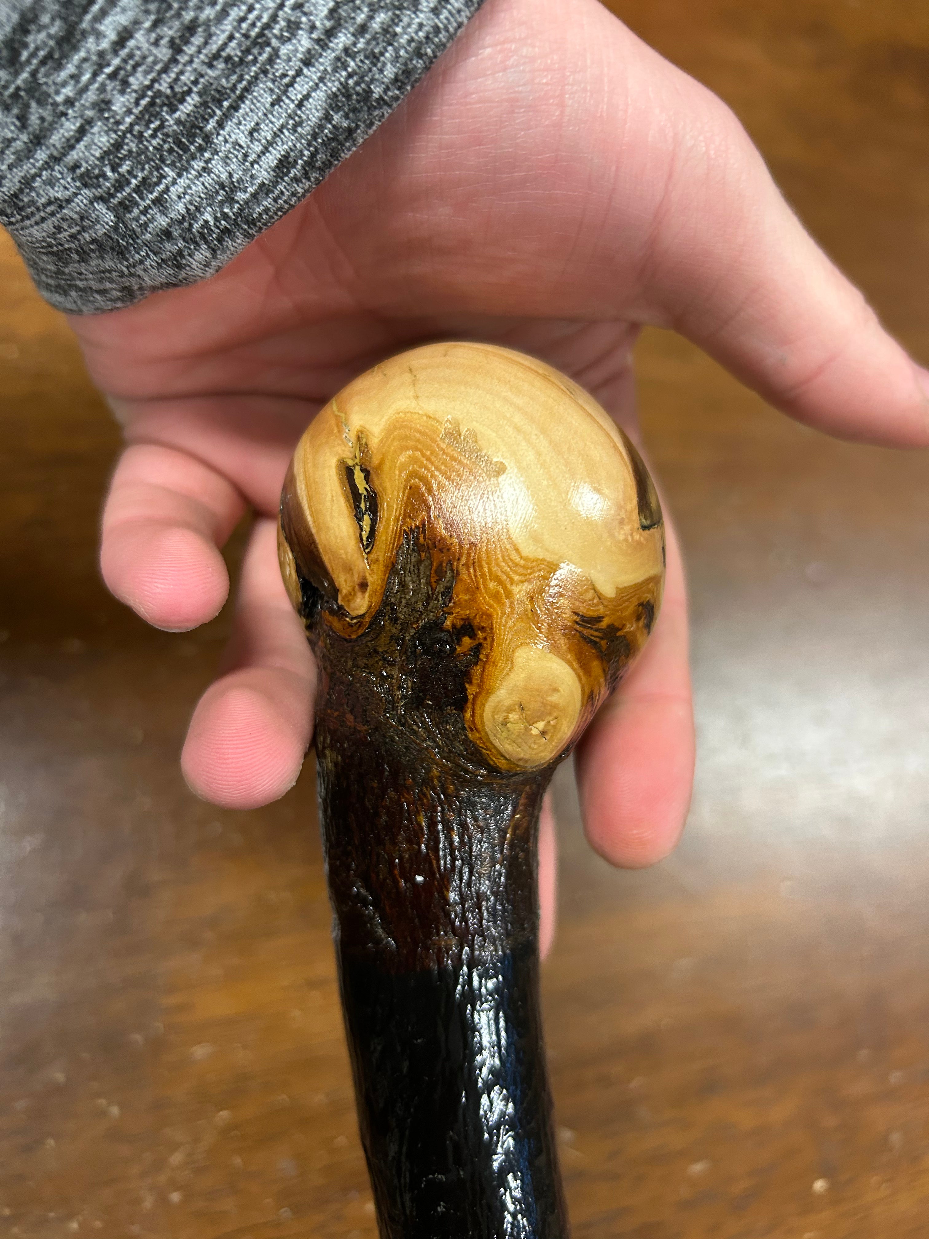 Blackthorn Walking Stick 39 1/4 inch - Handmade in Ireland