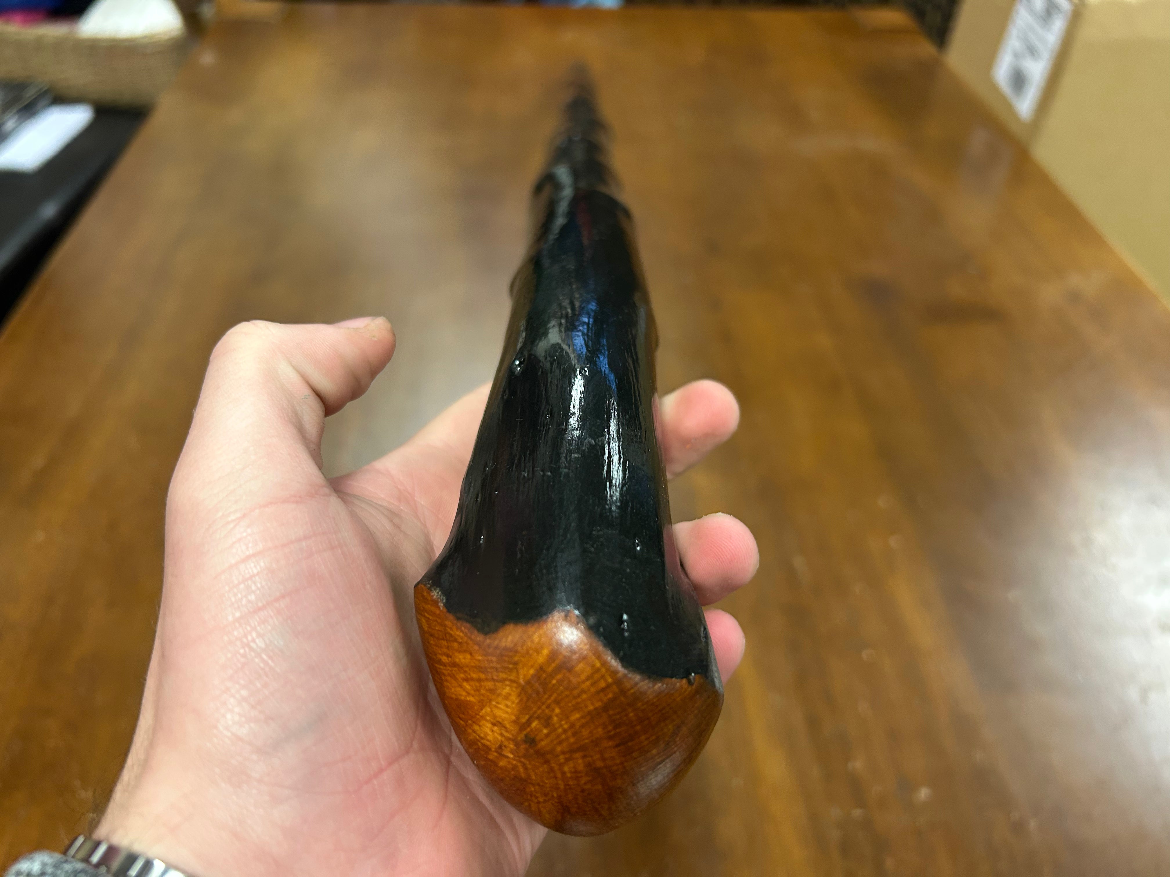 Blackthorn Walking Stick 39 1/4 inch - Handmade in Ireland