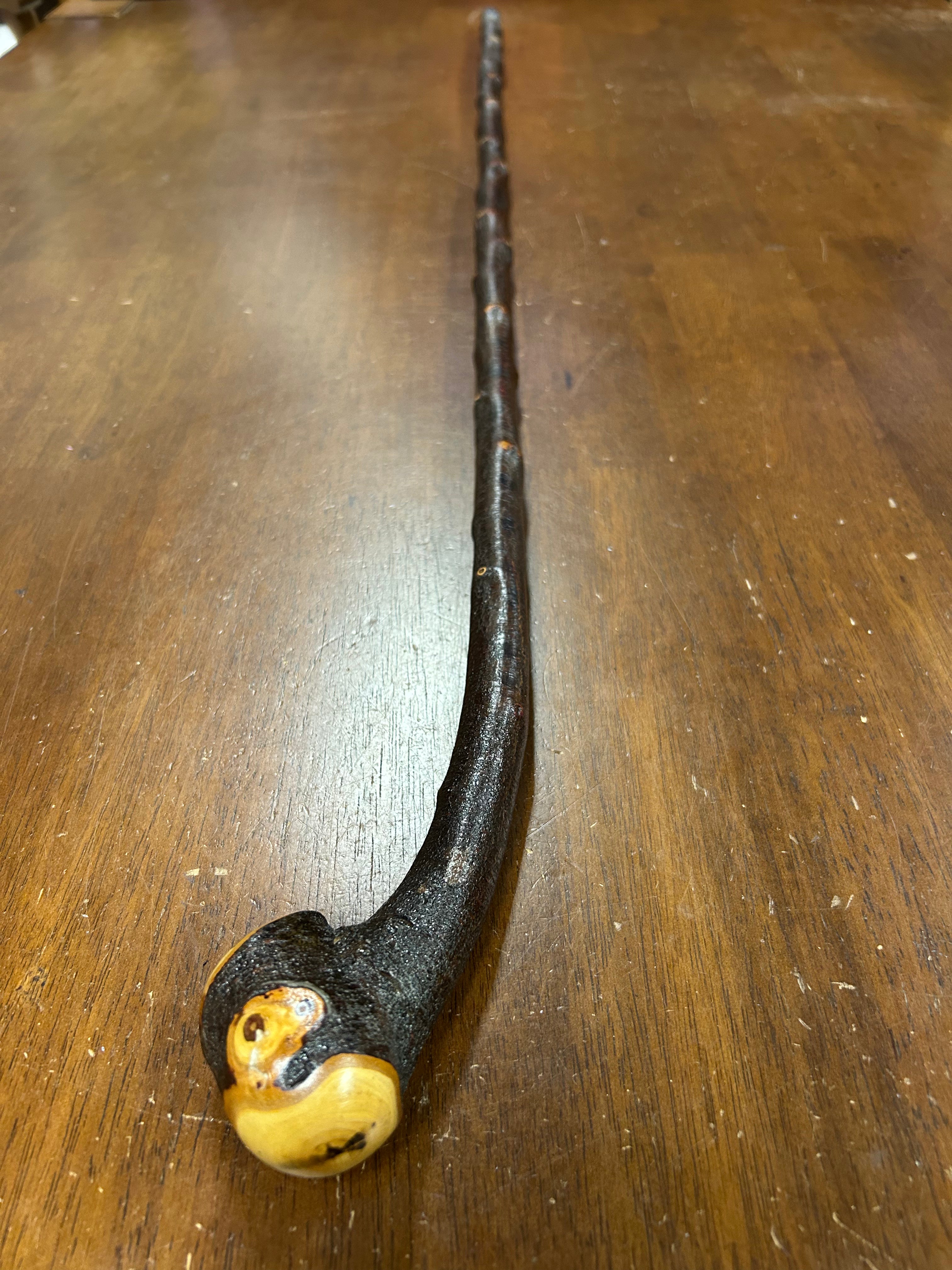 Blackthorn Walking Stick 38 3/4 inch - Handmade in Ireland