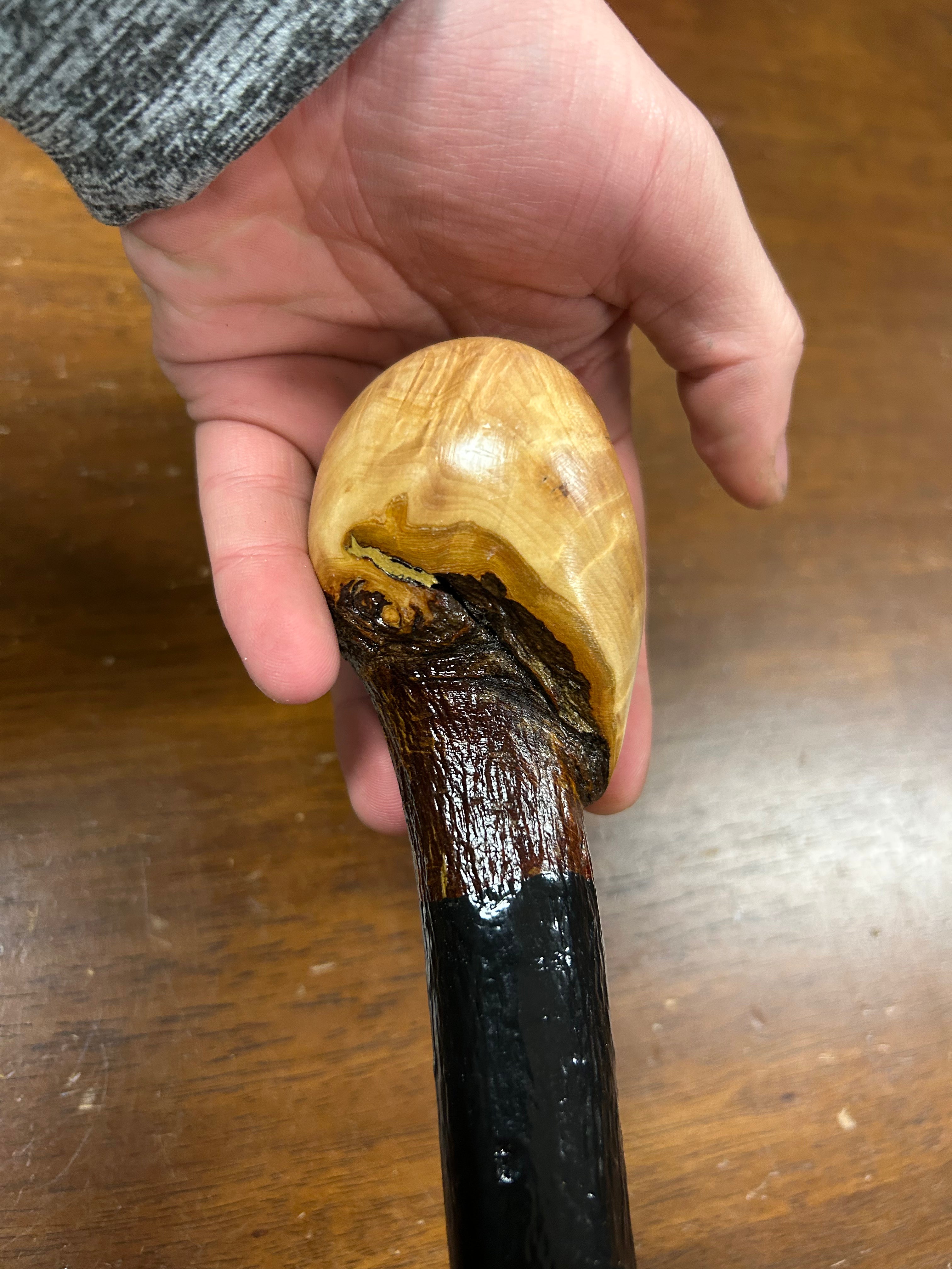 Blackthorn Walking Stick 39 1/4 inch - Handmade in Ireland