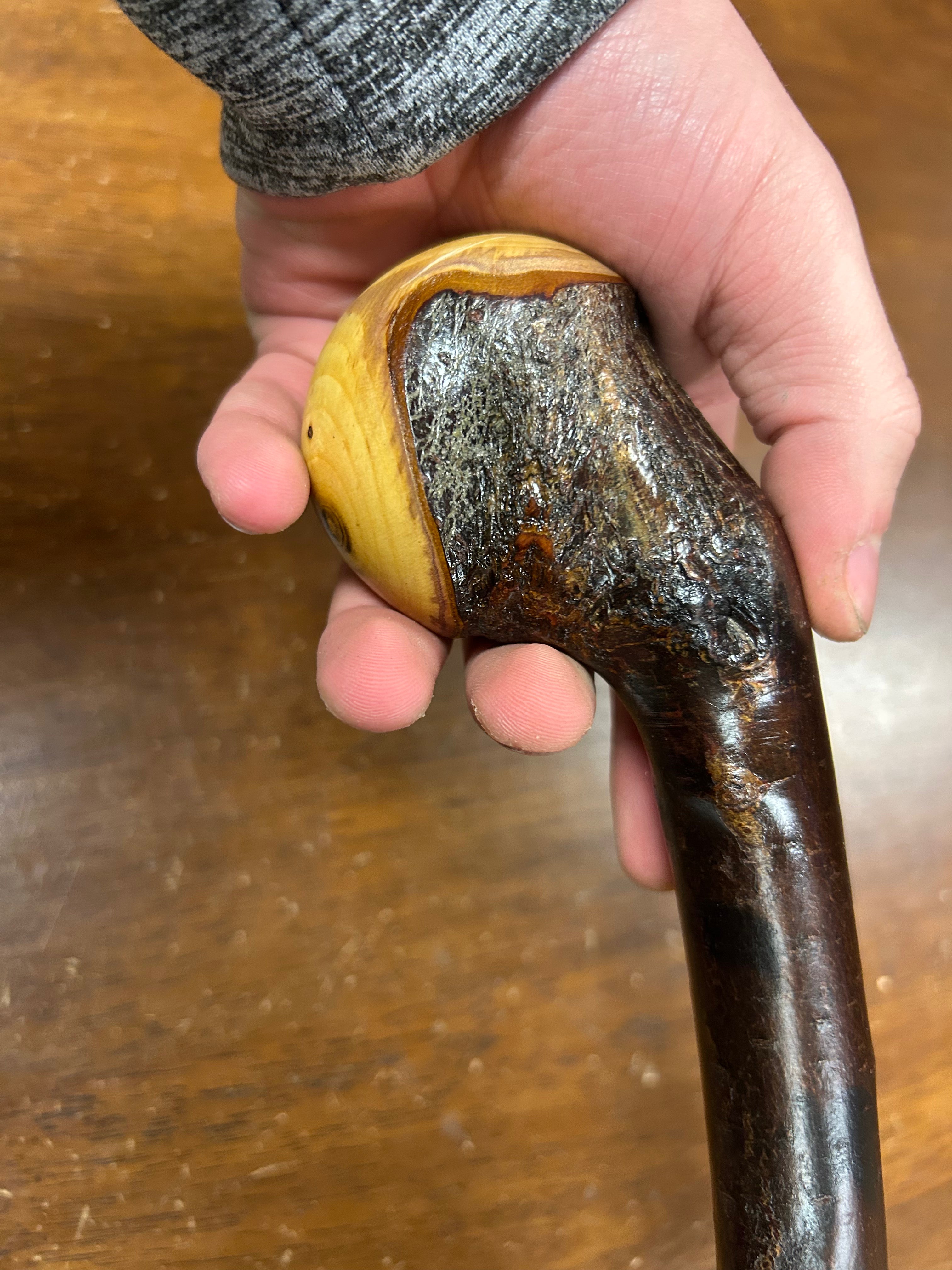 Blackthorn Walking Stick 39 inch - Handmade in Ireland