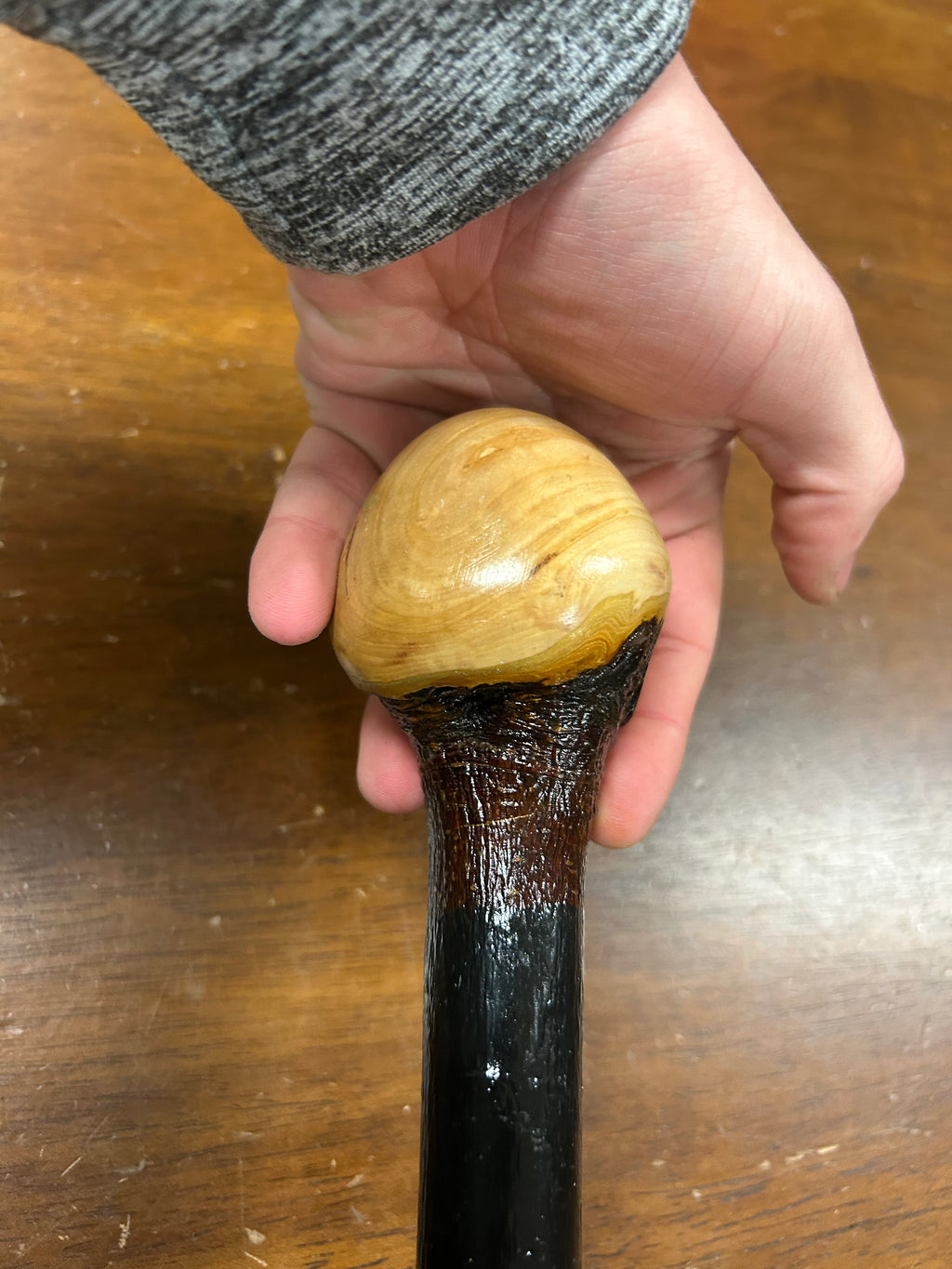 Blackthorn Walking Stick 39 1/4 inch - Handmade in Ireland