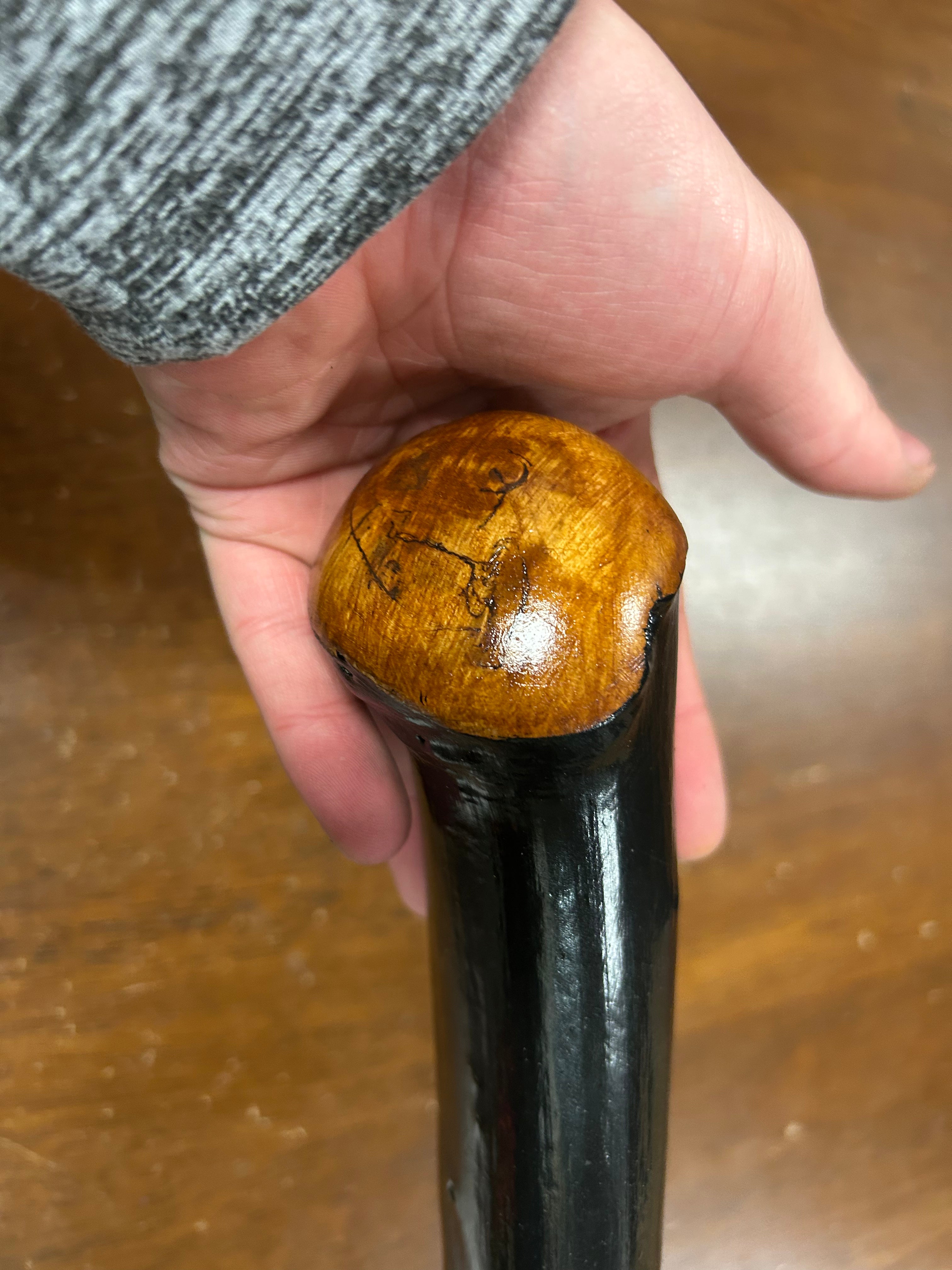 Blackthorn Walking Stick 39 1/4 inch - Handmade in Ireland