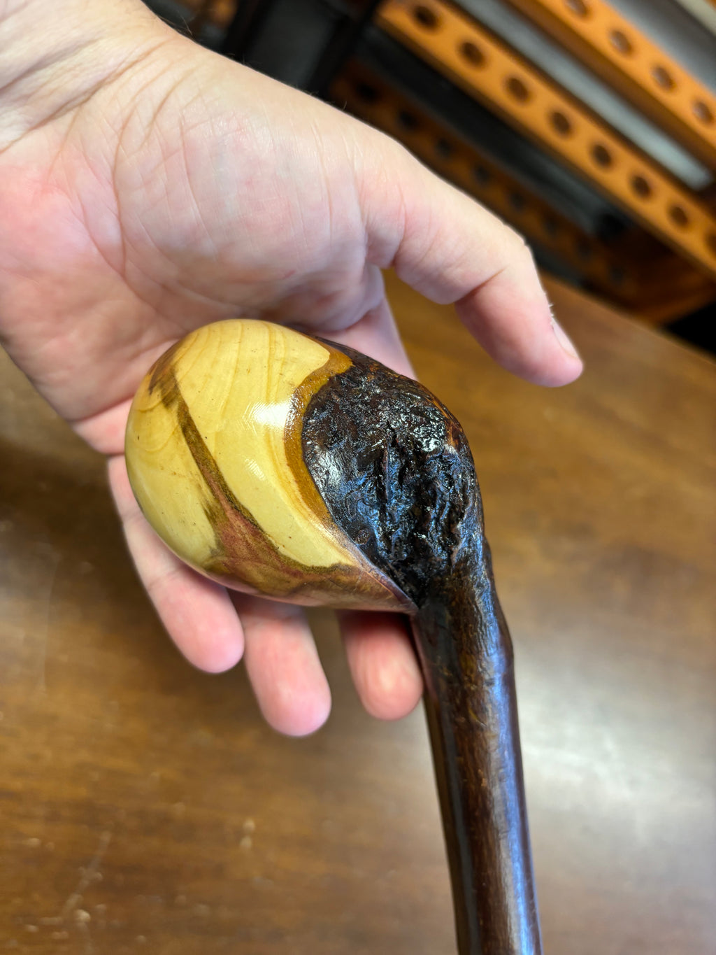 Blackthorn Walking Stick 39 1/4 inch - Handmade in Ireland