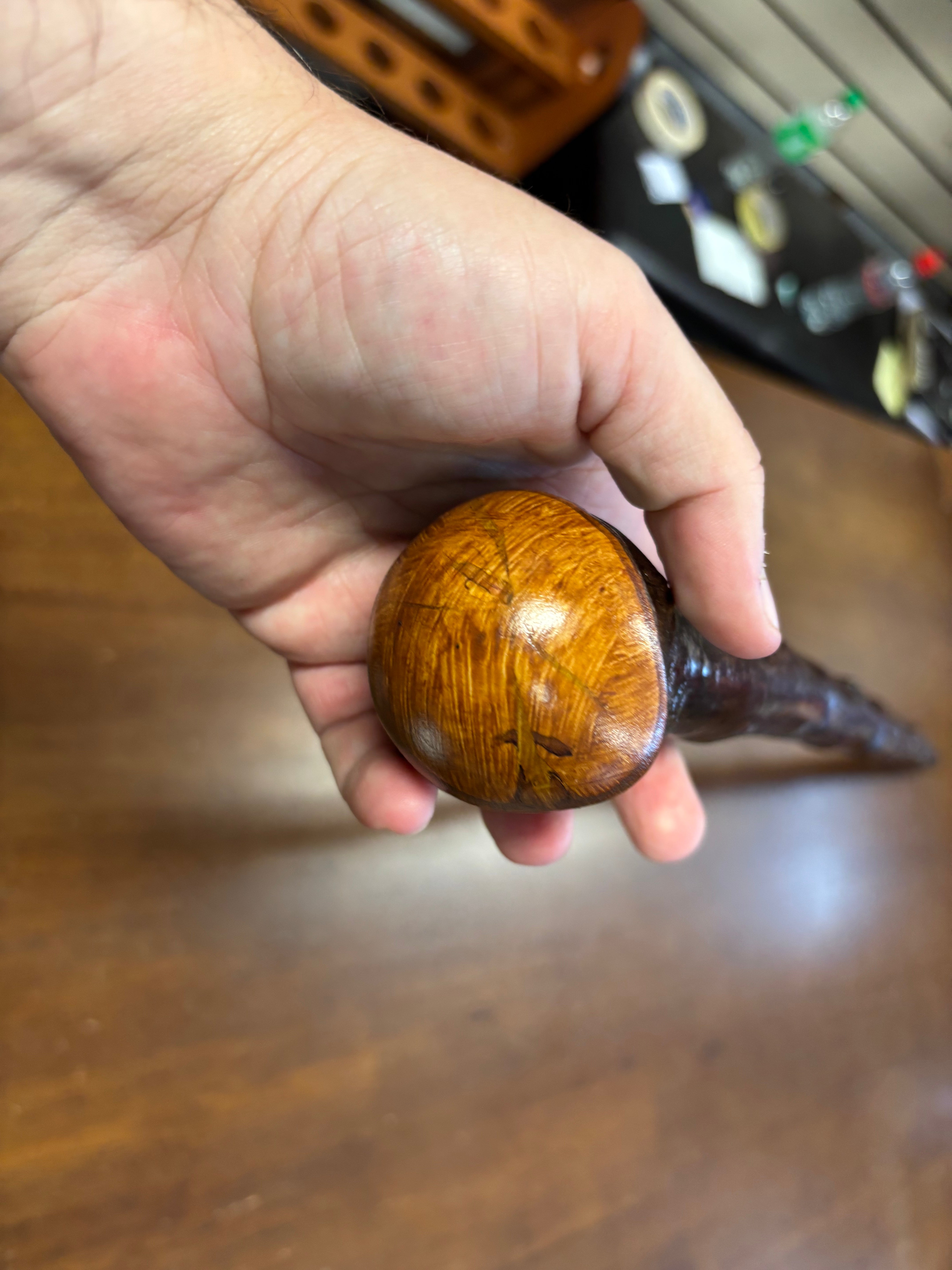 Blackthorn Walking Stick 36 1/2 inch - Handmade in Ireland
