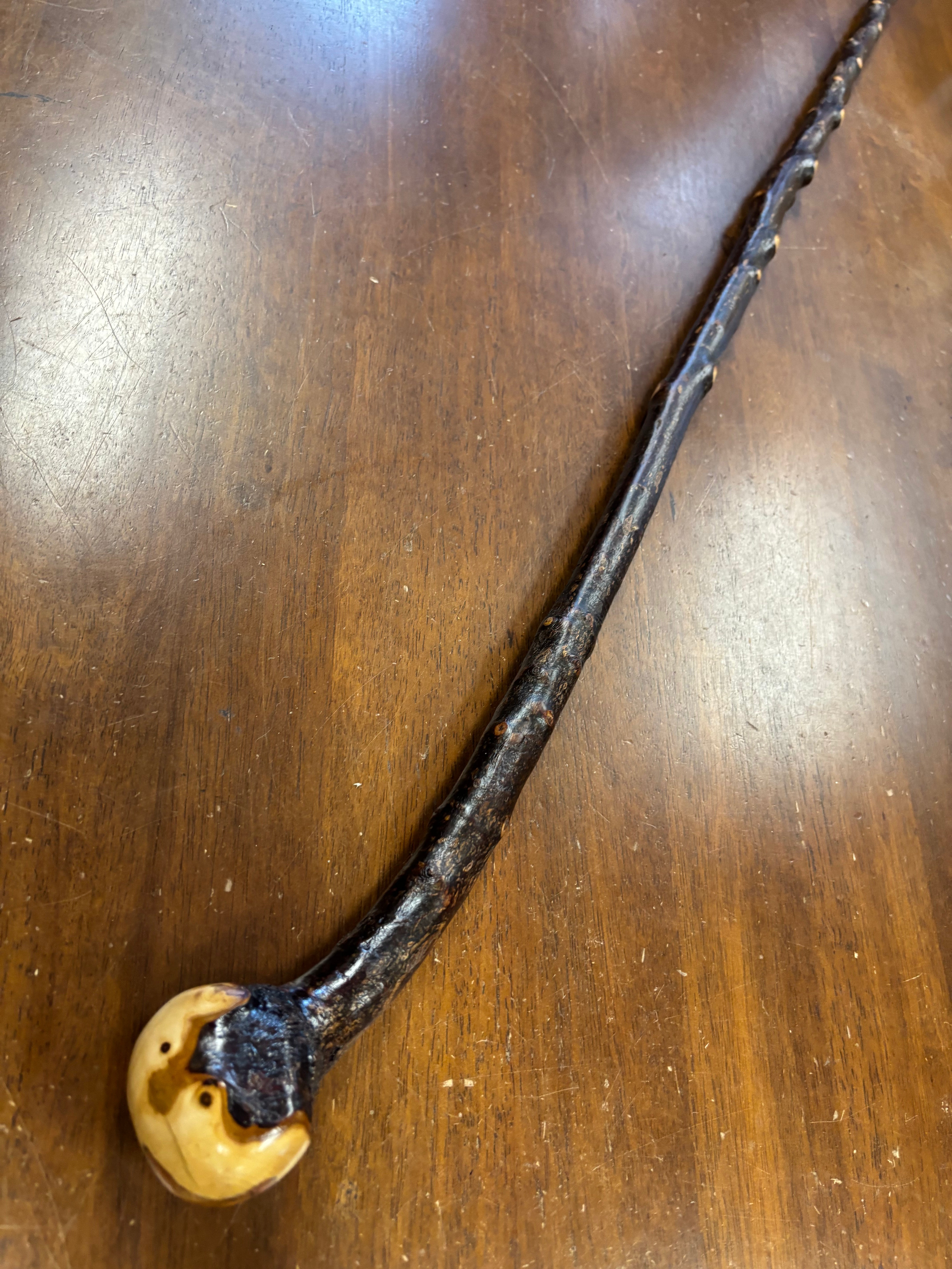 Blackthorn Walking Stick 39 inch - Handmade in Ireland