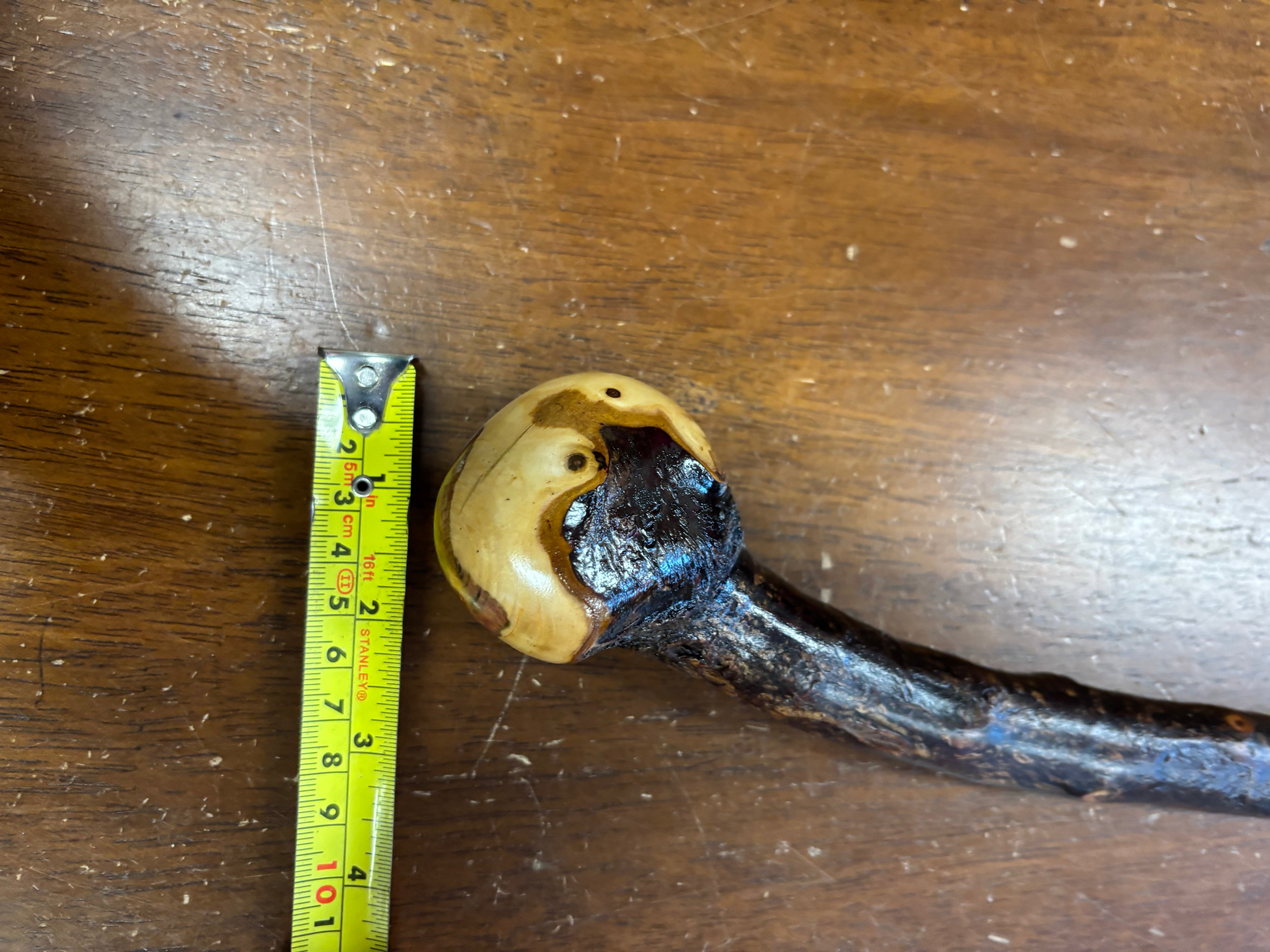 Blackthorn Walking Stick 39 inch - Handmade in Ireland