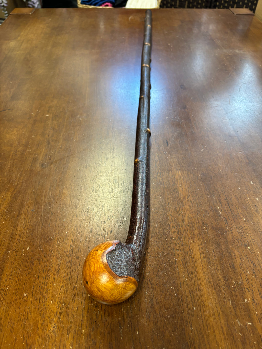 Blackthorn Walking Stick 39 1/4 inch - Handmade in Ireland
