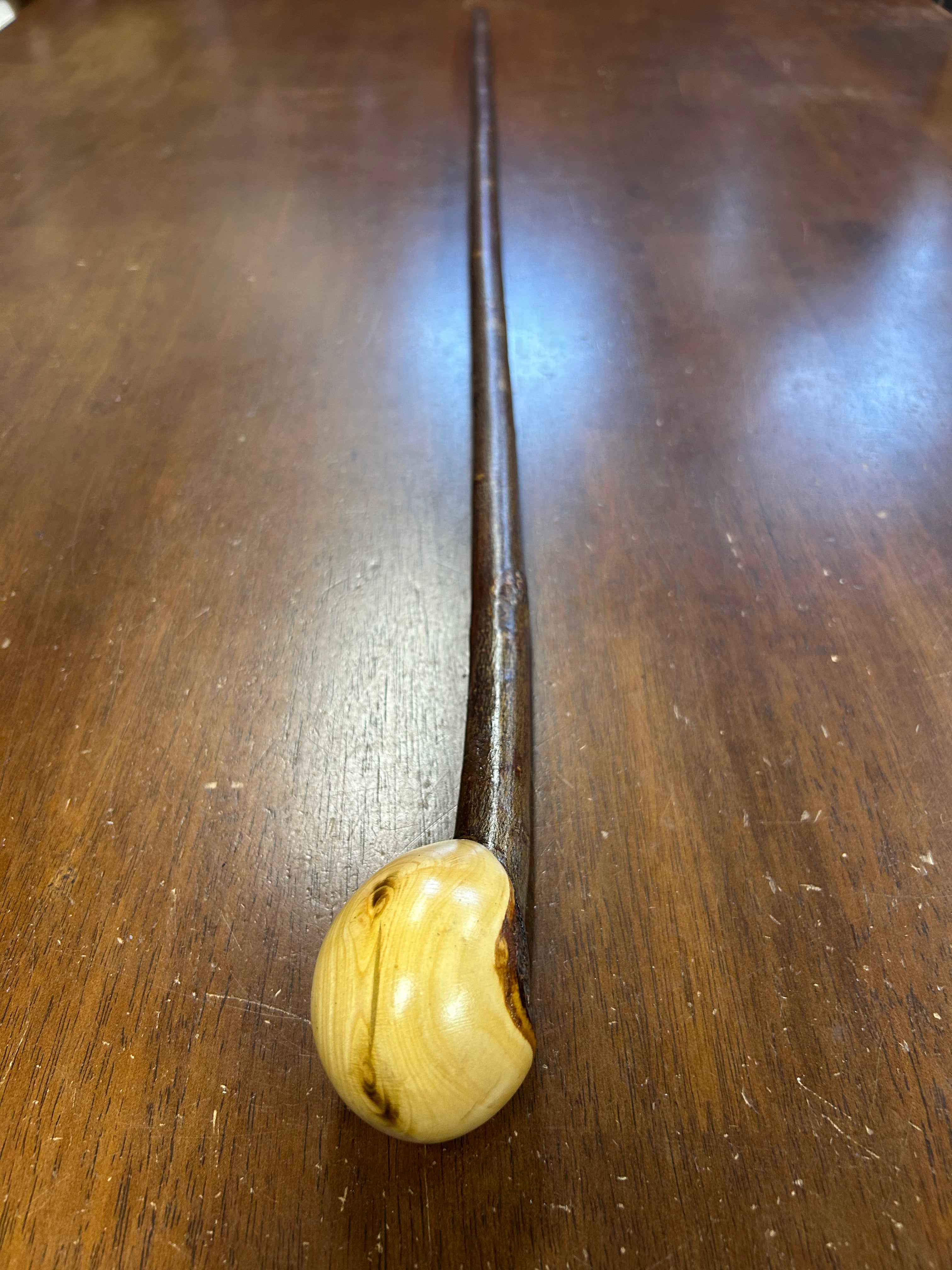 Blackthorn Walking Stick 37 3/4 inch - Handmade in Ireland